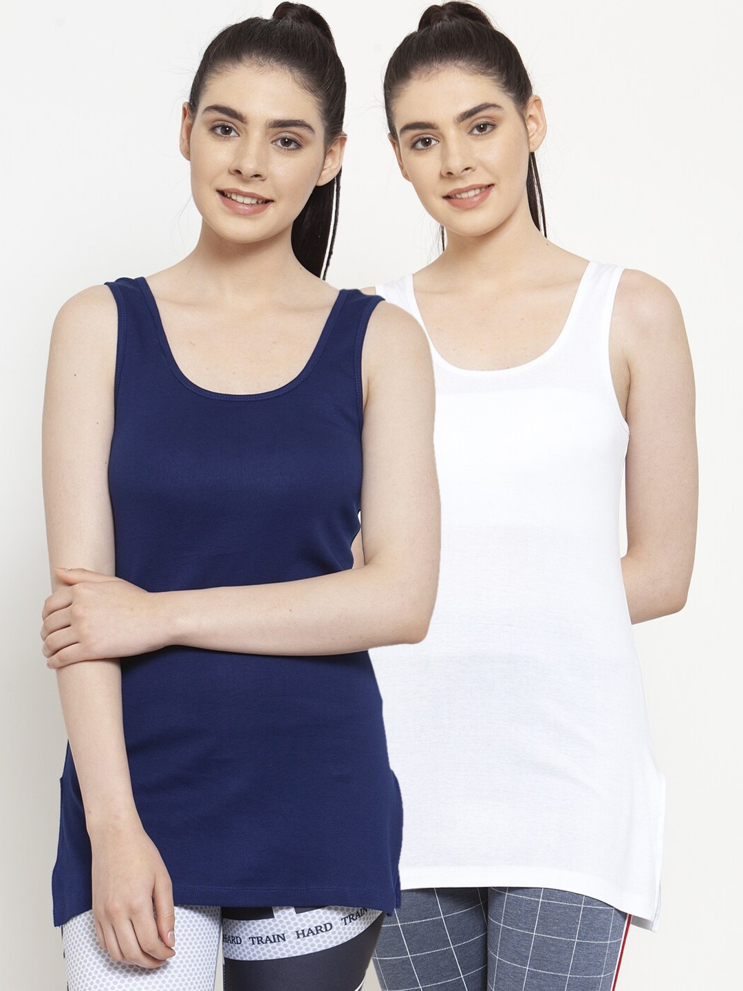 

Friskers White Tank Top