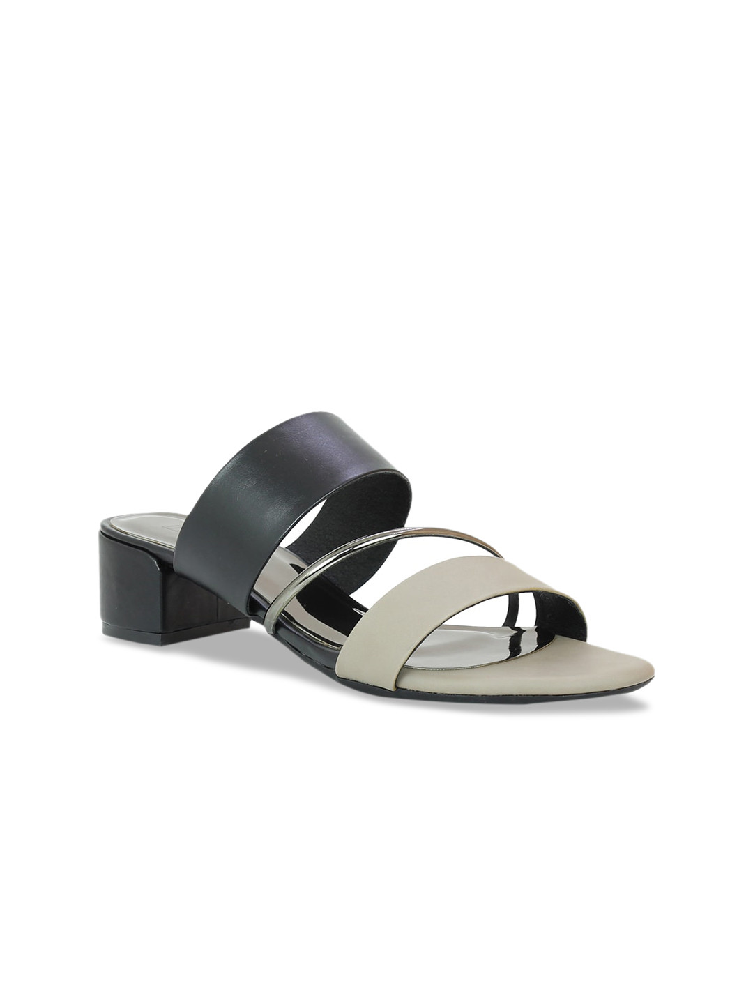 

Inc 5 Women Black Solid Block Heels