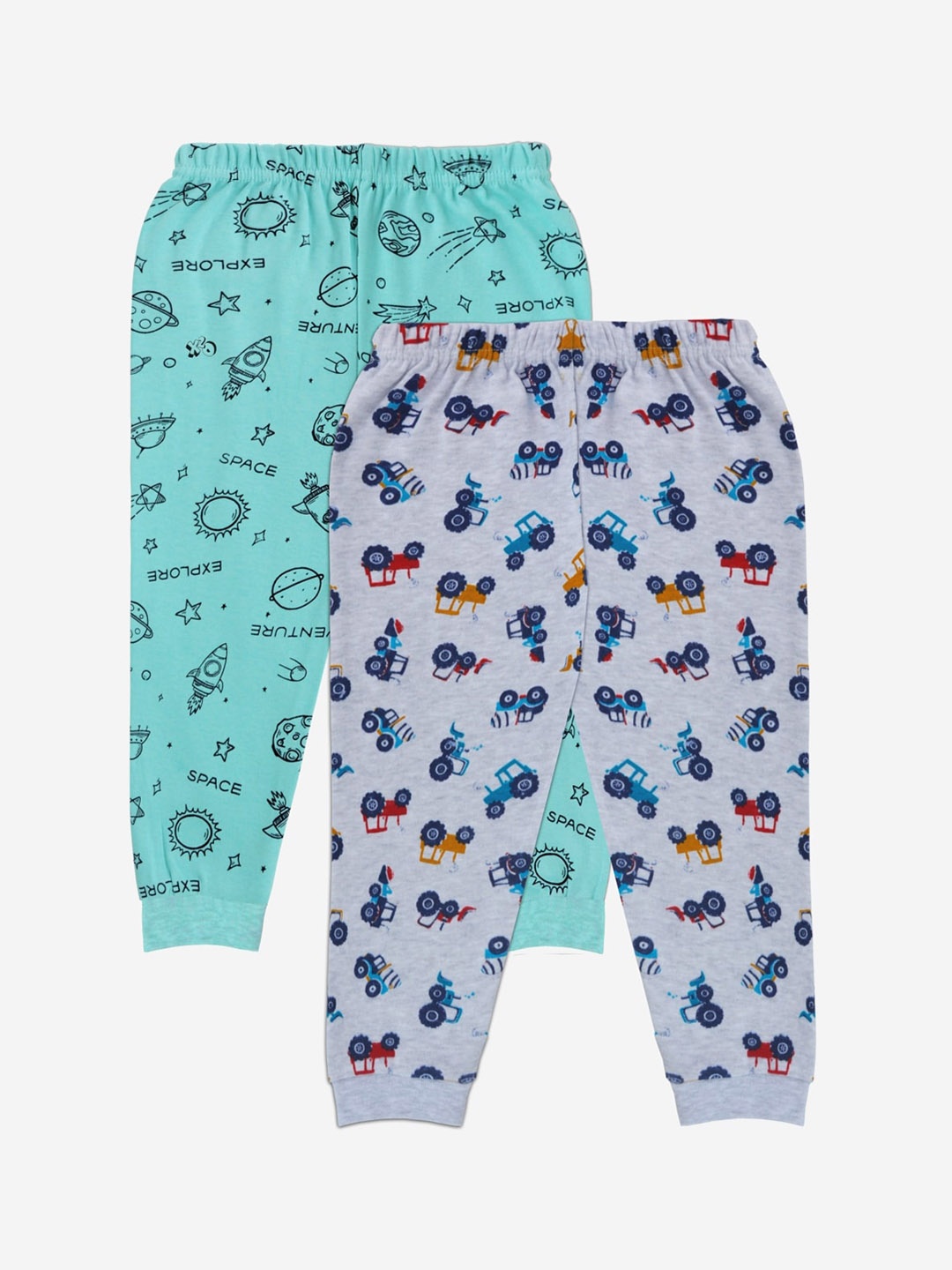 

x2o Infant Kids Pack Of 2 Printed Lounge Pants, Grey
