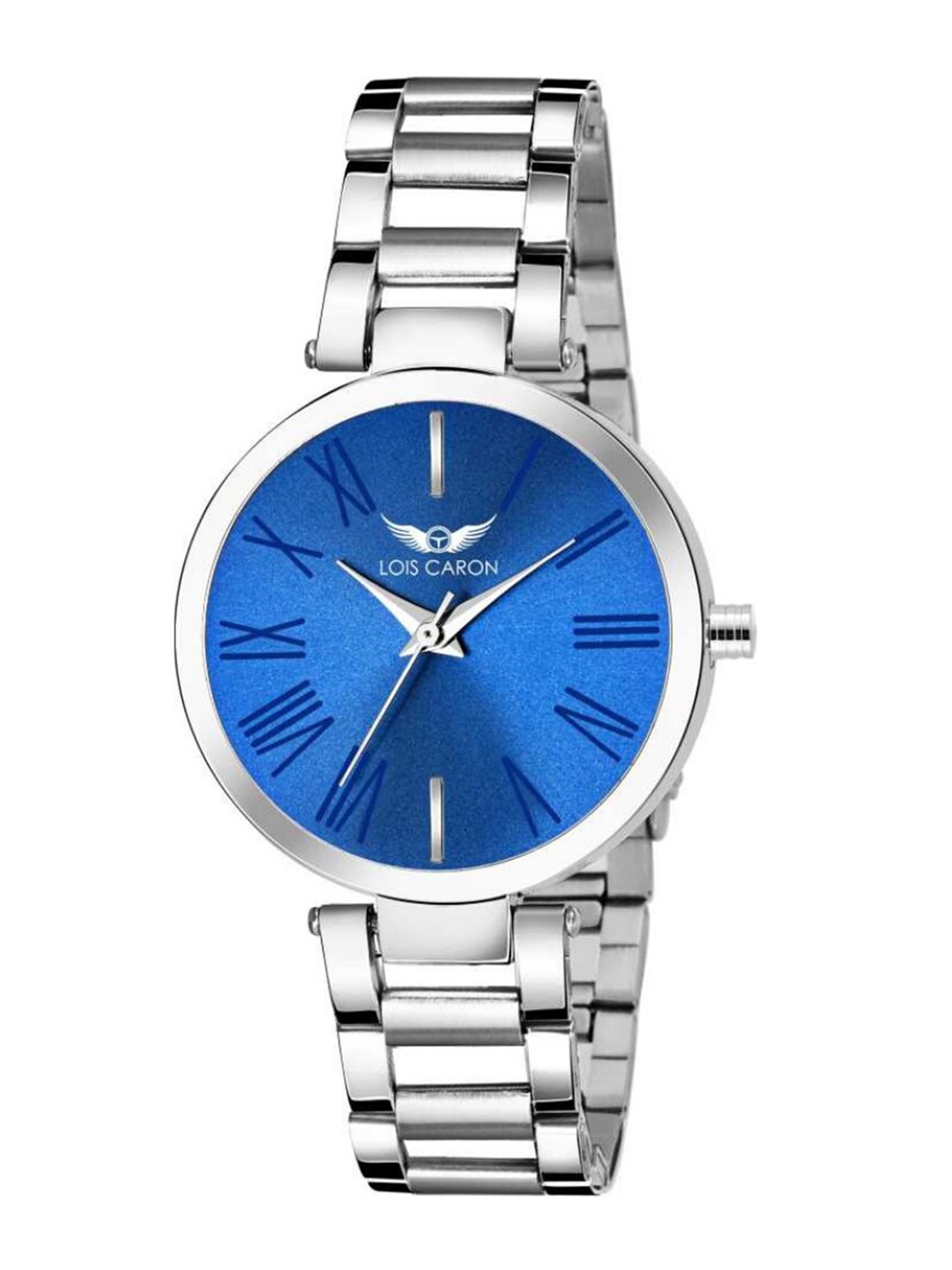 

LOIS CARON Women Blue & Silver-Toned Analogue Watch MLC-4677