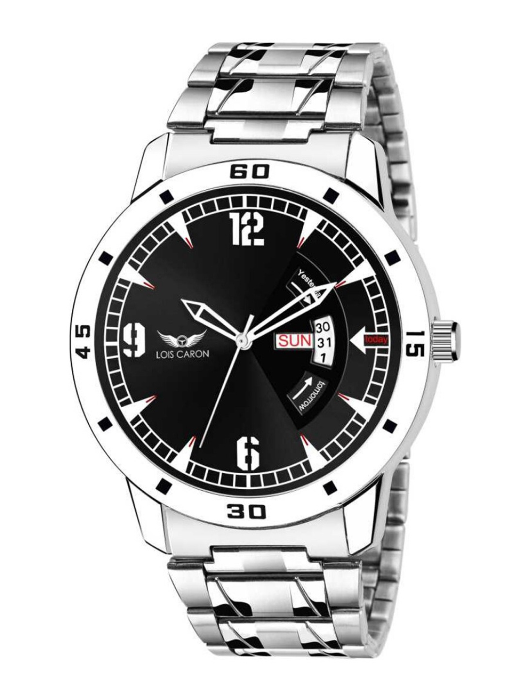 

LOIS CARON Men Black Analogue Watch MLC-8193