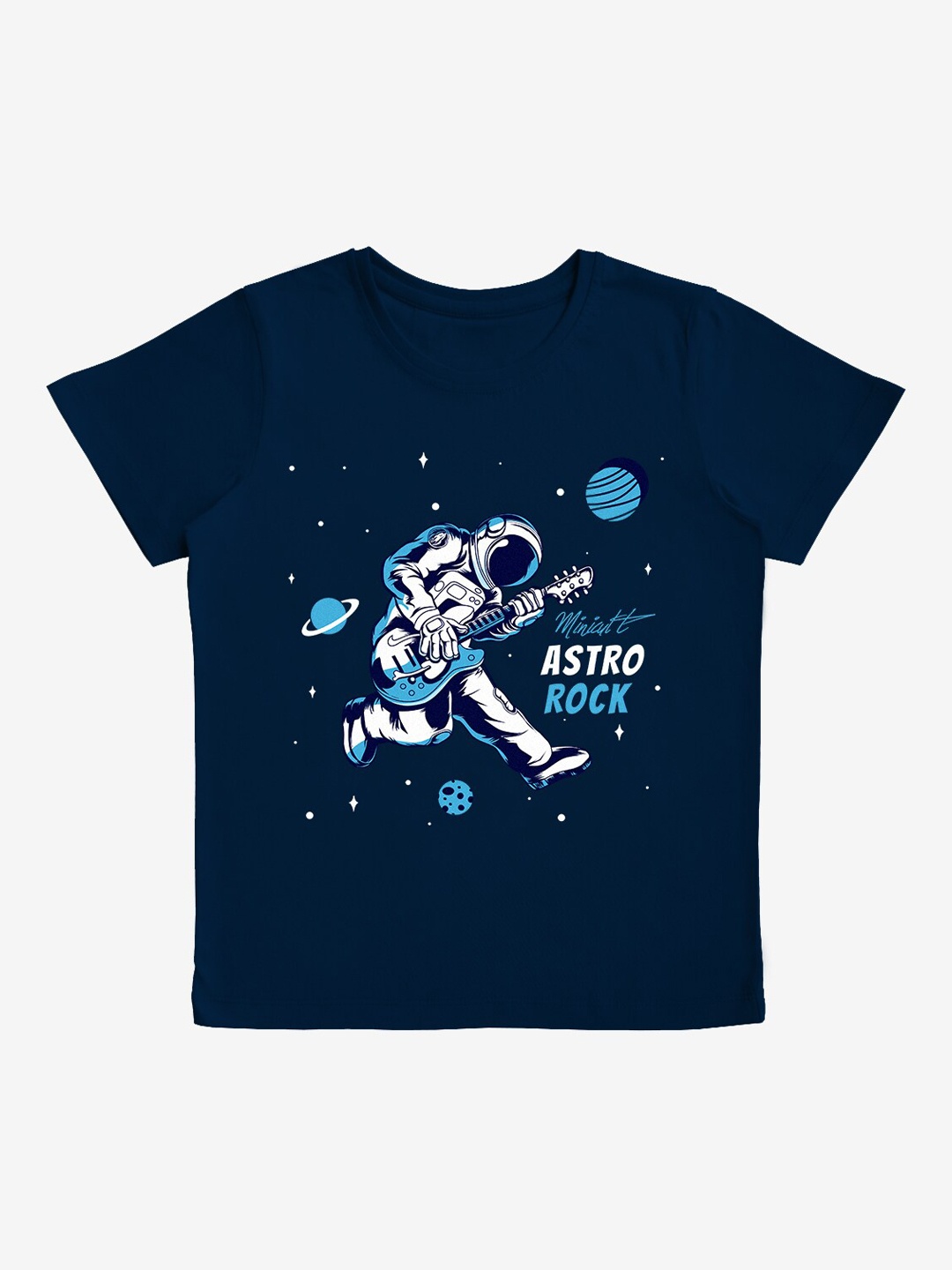 

x2o Boys Navy Blue Printed Round Neck T-shirt