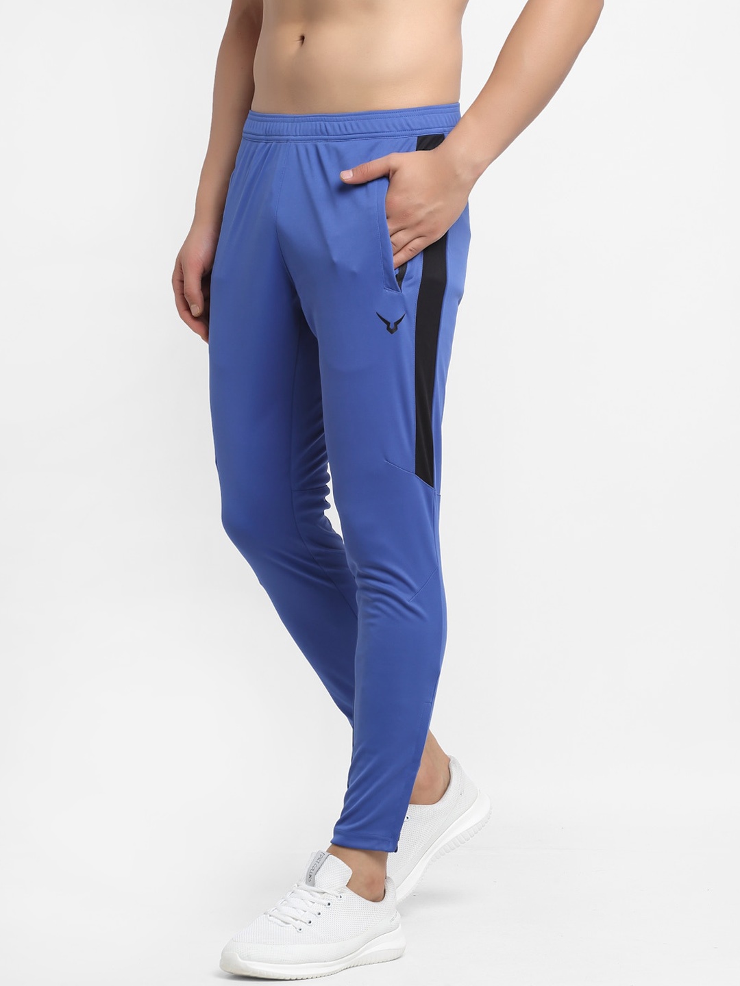

Invincible Men Embossed Logo Jogger Pants, Blue