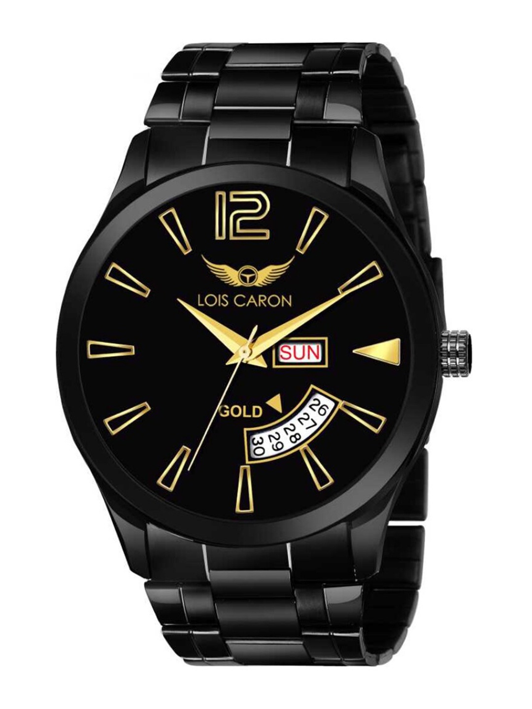 

LOIS CARON Men Black Analogue Watch MLC-8446