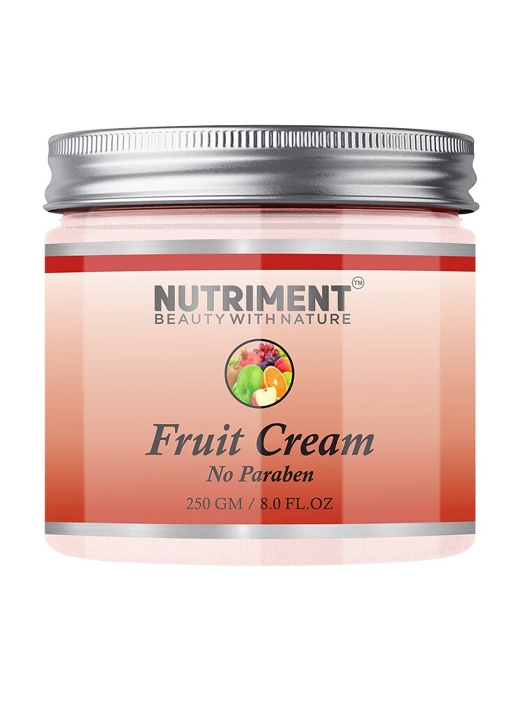 Nutriment Fruit Cream - 250 g, Transparent
