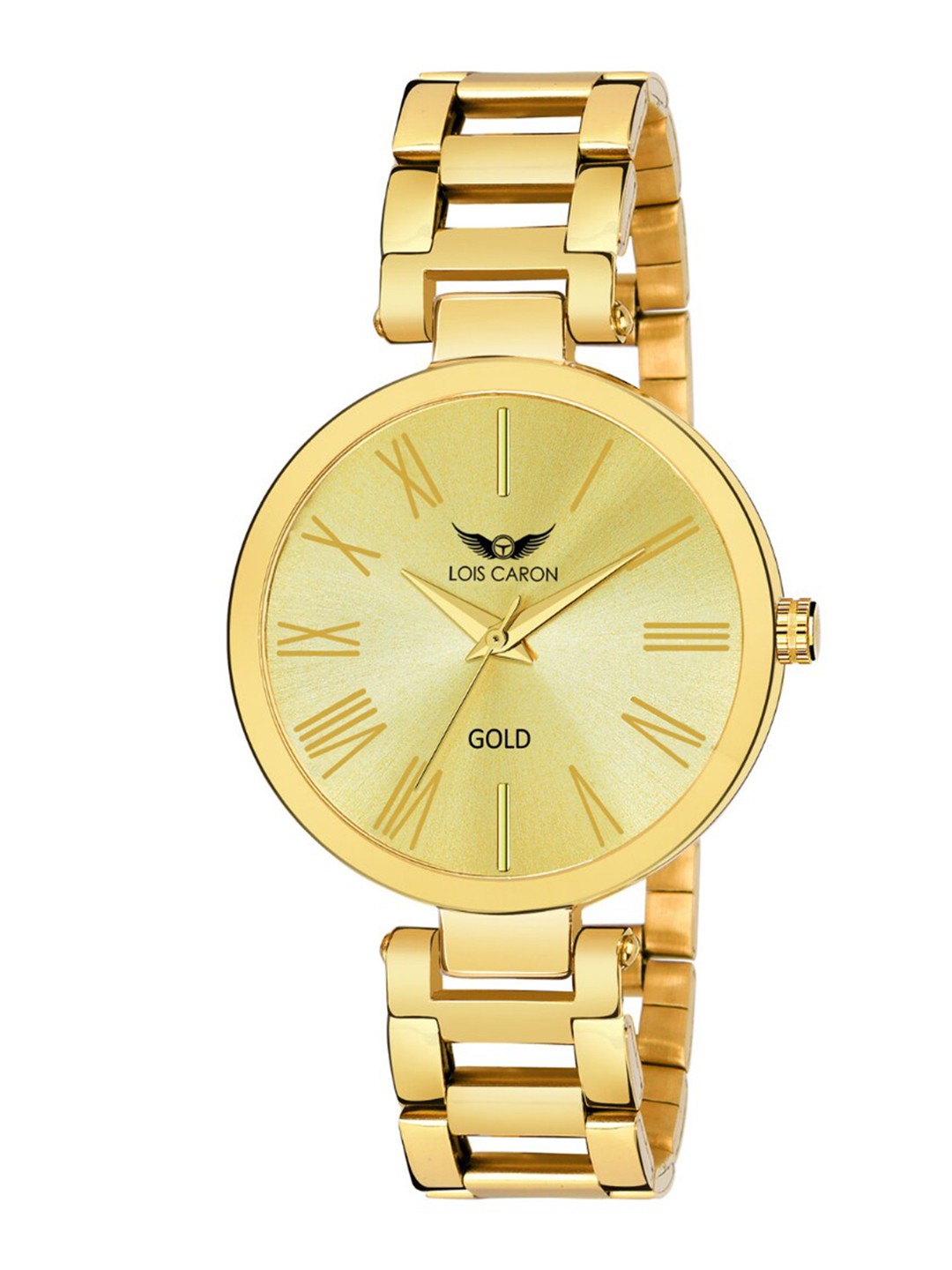 

LOIS CARON Women Gold-Toned Analogue Watch