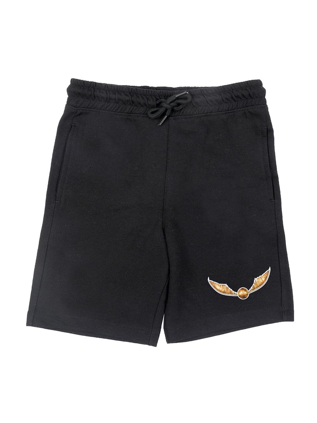 

Harry Potter Boys Black Solid Regular Fit Regular Shorts