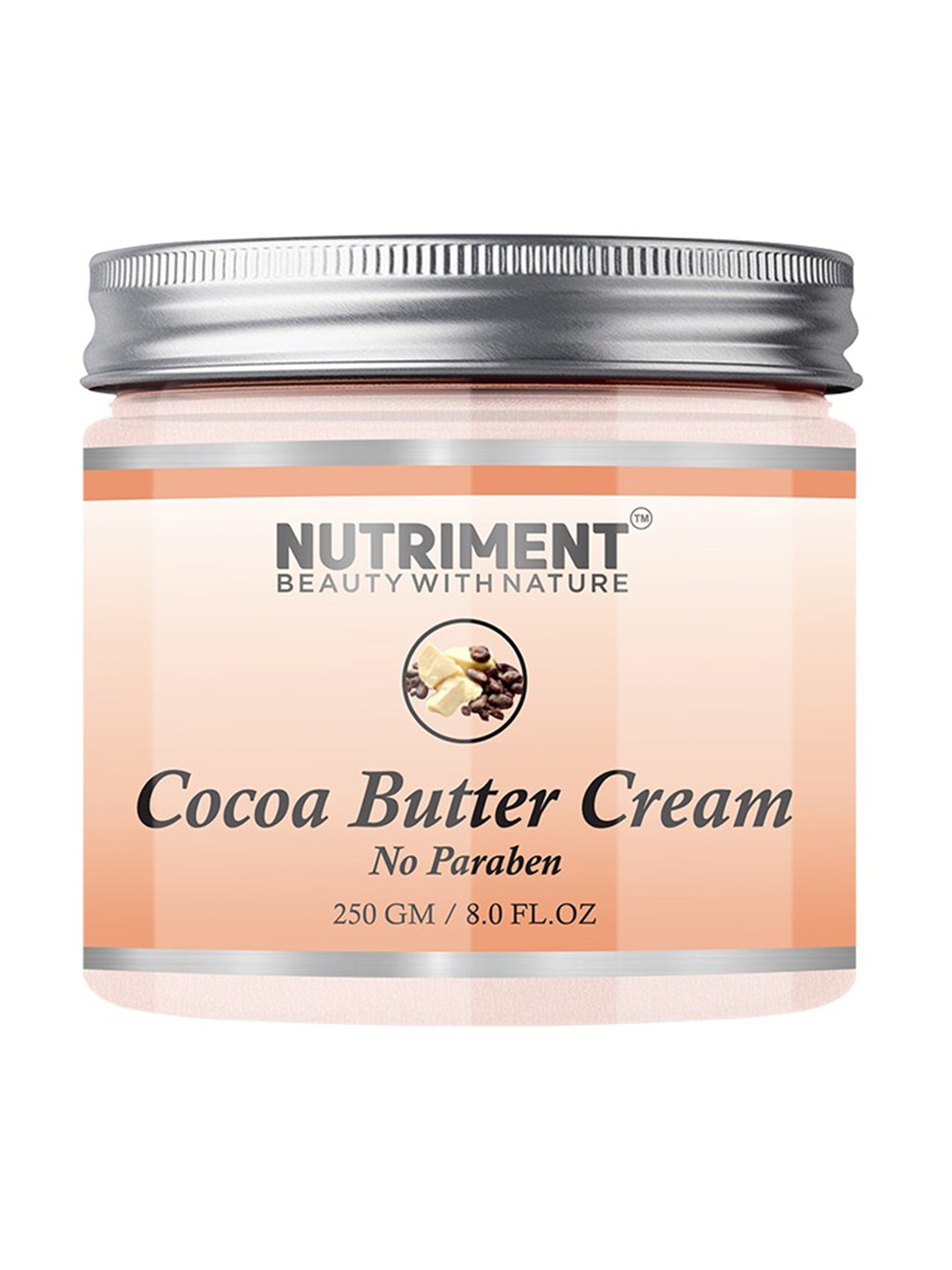 

Nutriment Cocoa Butter Cream - 250 g, Transparent