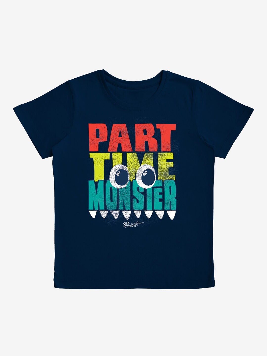 

x2o Boys Navy Blue Printed Round Neck T-shirt