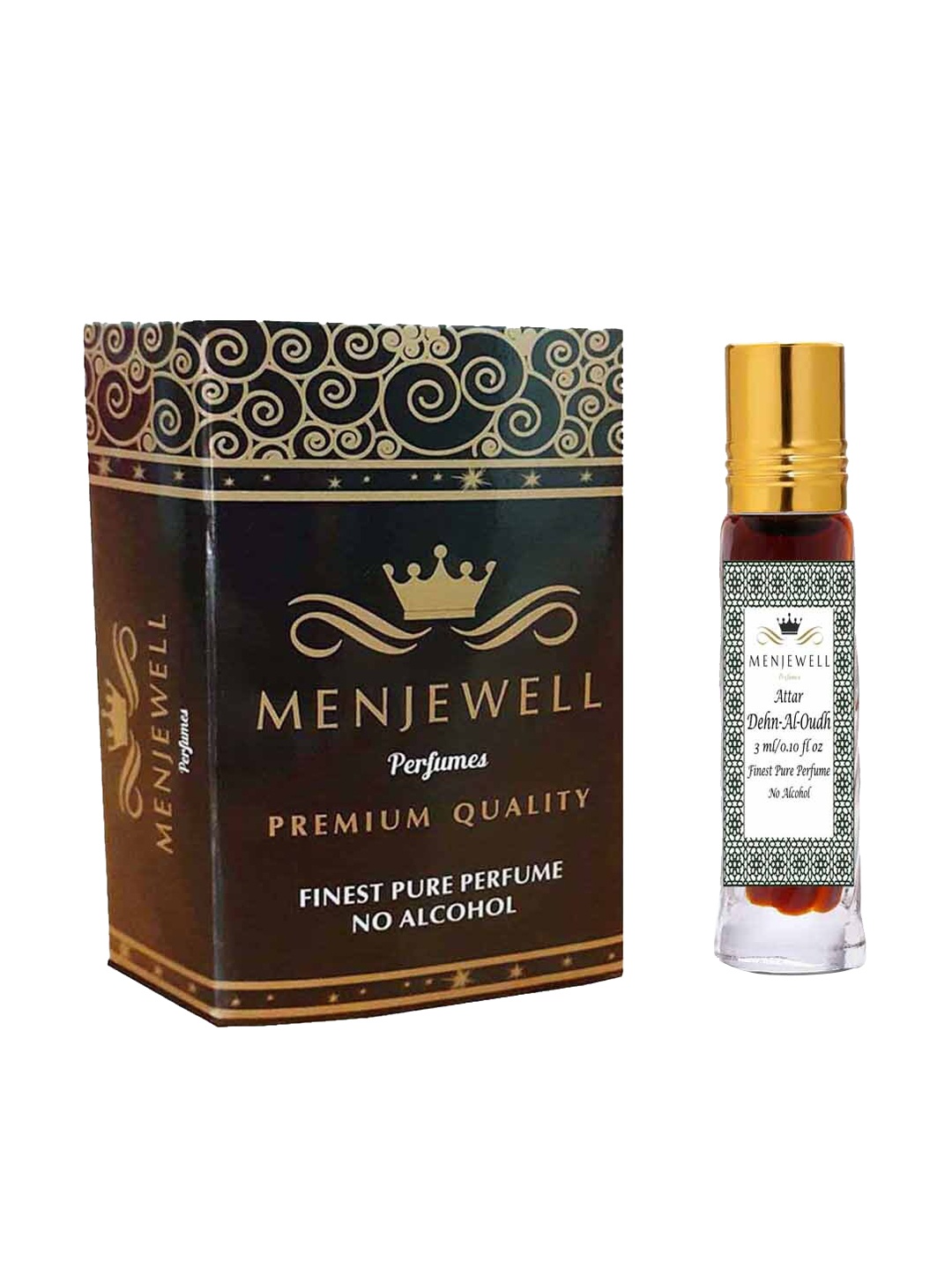 

Menjewell Dehn-Al-Oudh Attar - 3 ml, Transparent