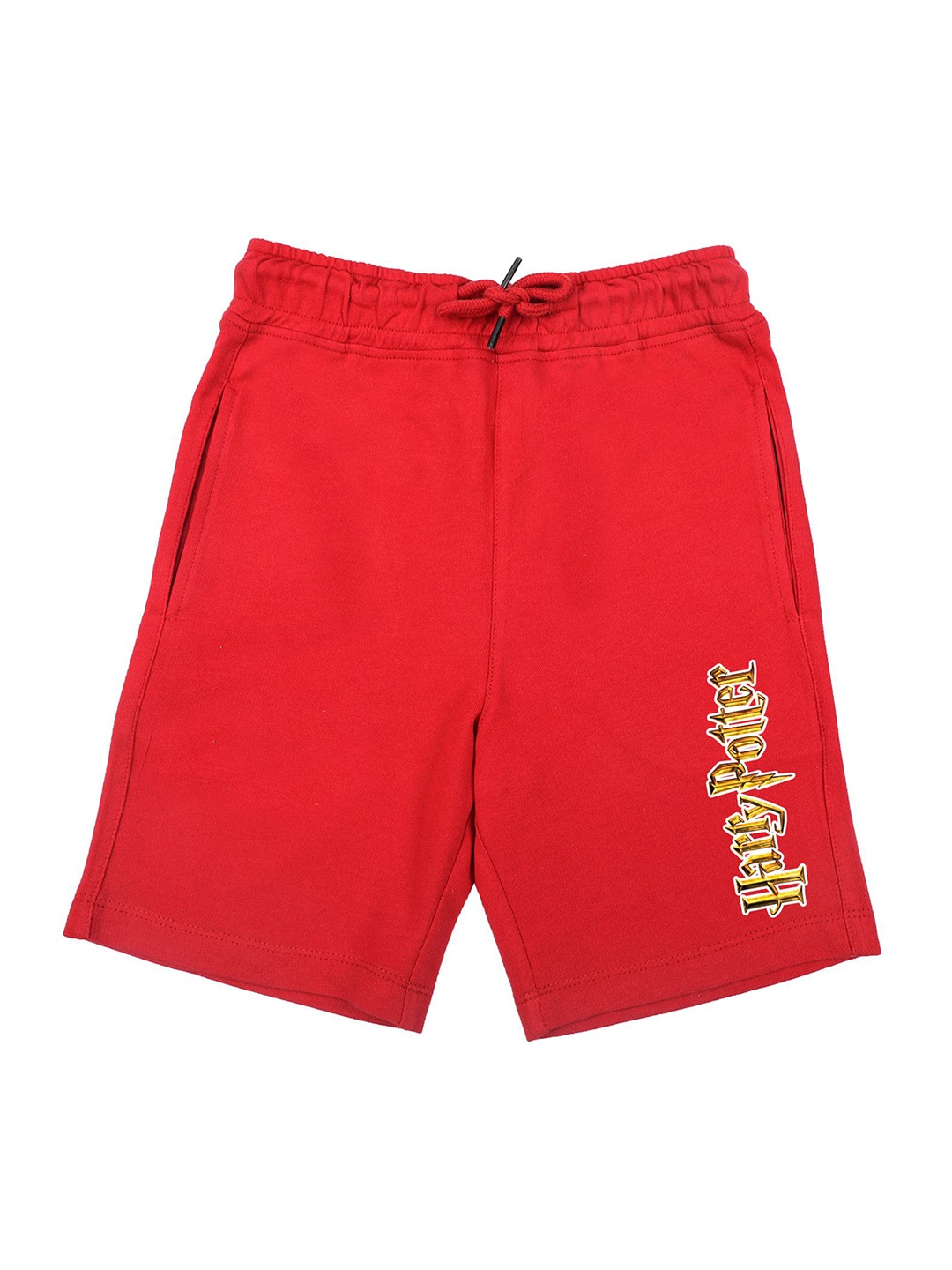 

Harry Potter Boys Red Solid Regular Fit Regular Shorts