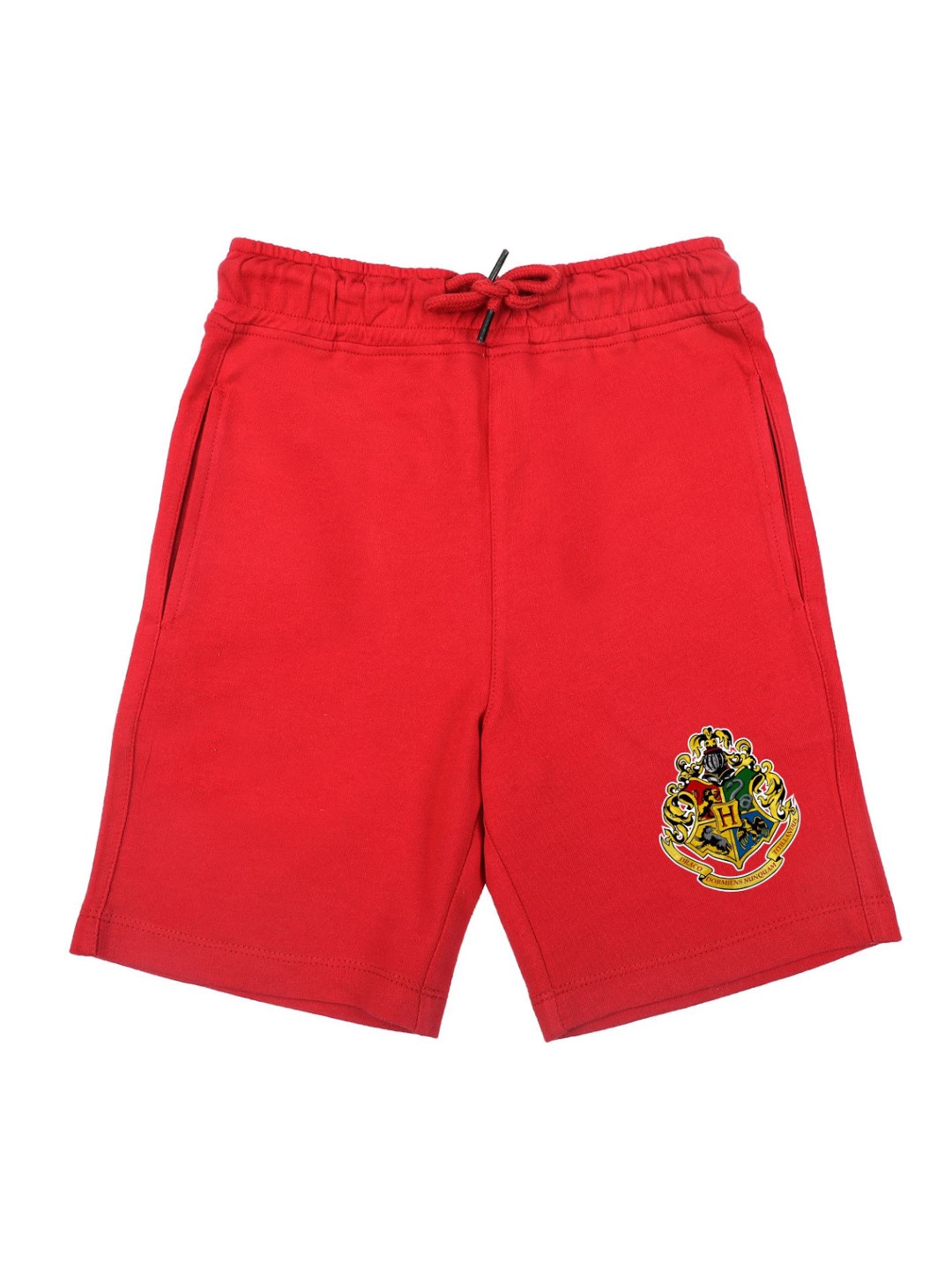 

Harry Potter Boys Red Solid Regular Fit Regular Shorts