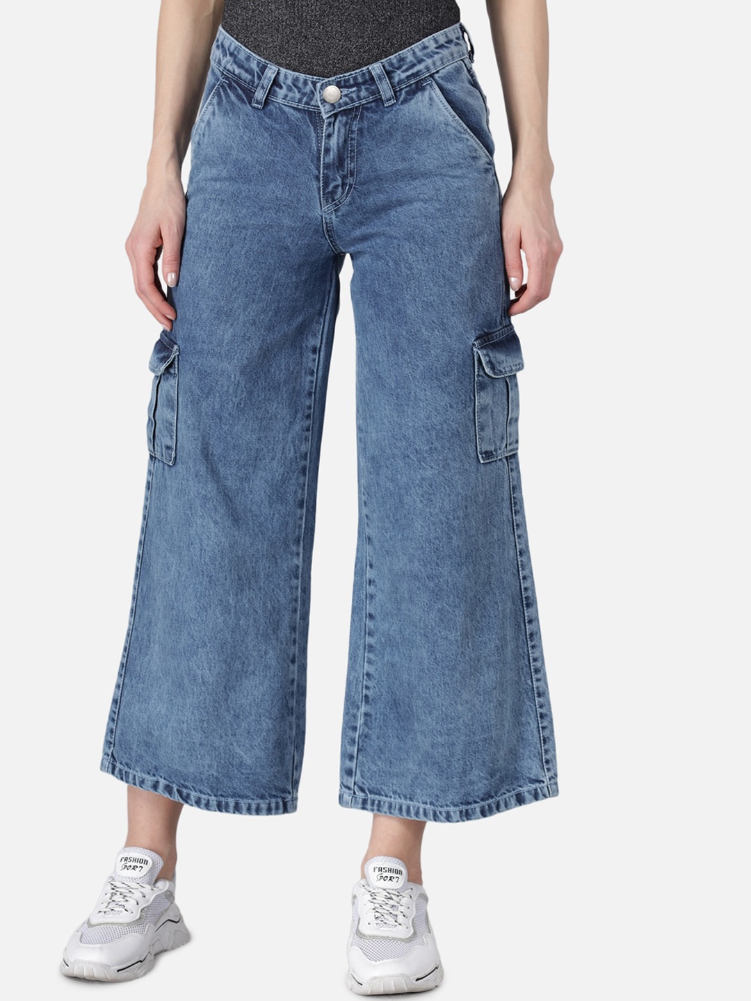 

The Dry State Women Blue Relaxed Fit Mom Jeans