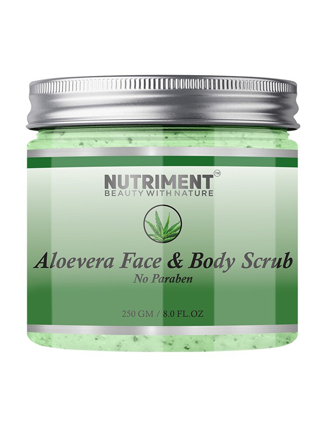 

Nutriment Unisex Aloevera Scrub 250 gm, Transparent