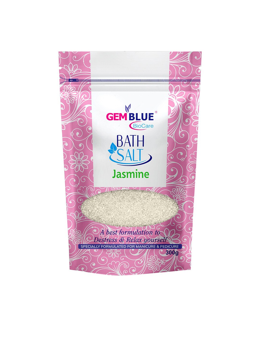 

GEMBLUE BioCare Jasmine Bath Salt - 300 g, Pink