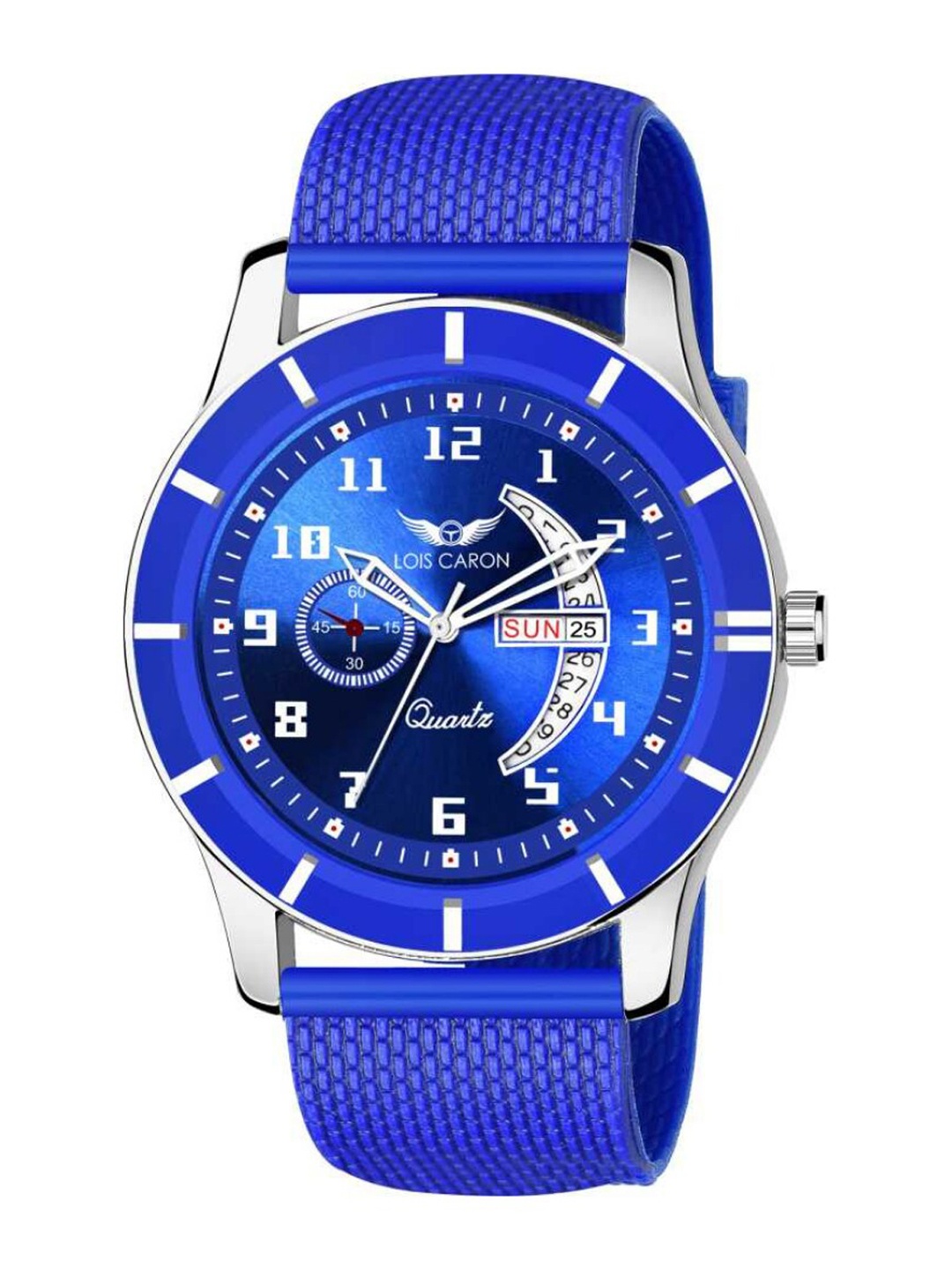 LOIS CARON Men Blue Analogue Watch