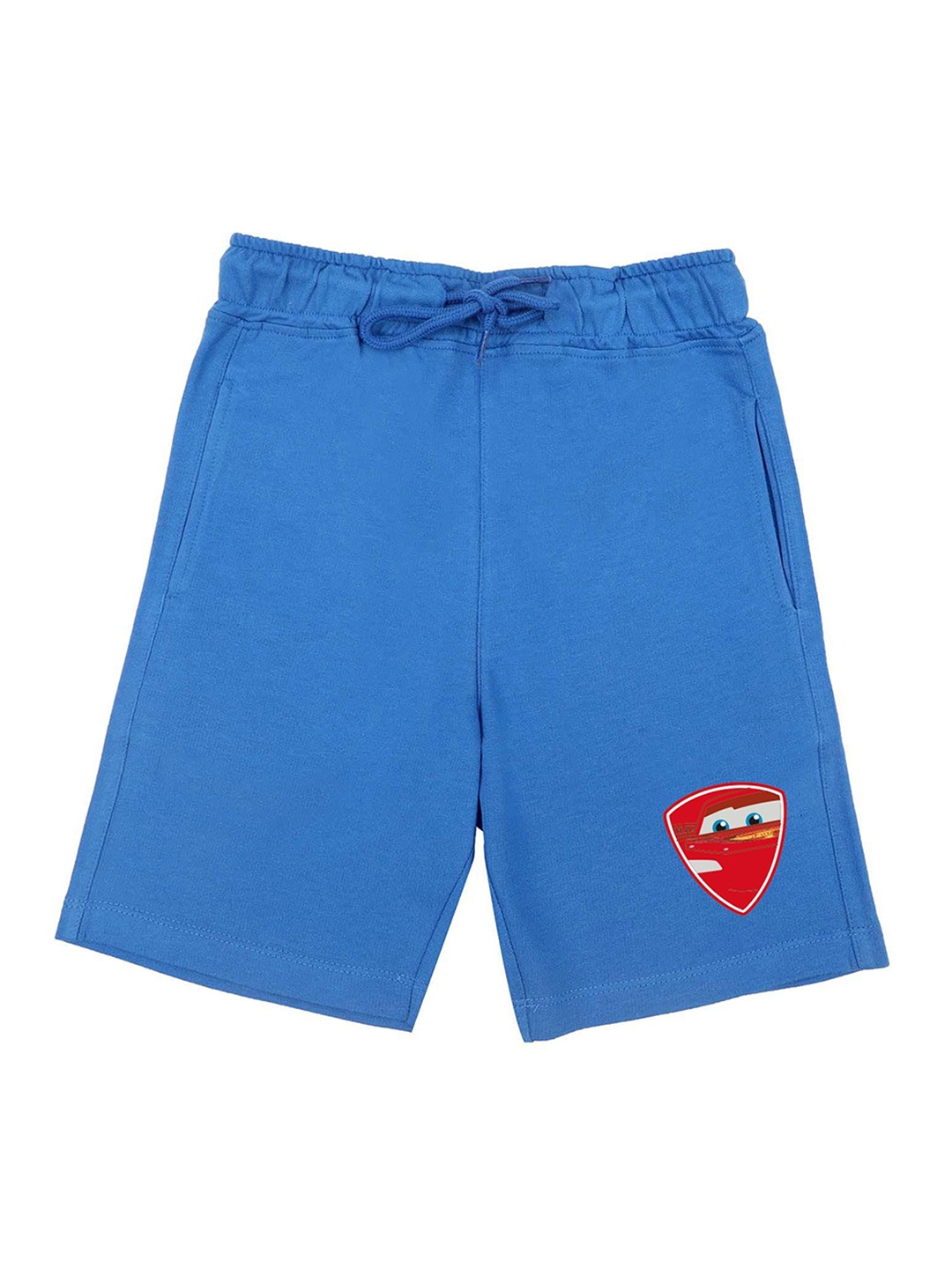 

Disney by Wear Your Mind Boys Blue Solid Regular Fit Regular Shorts
