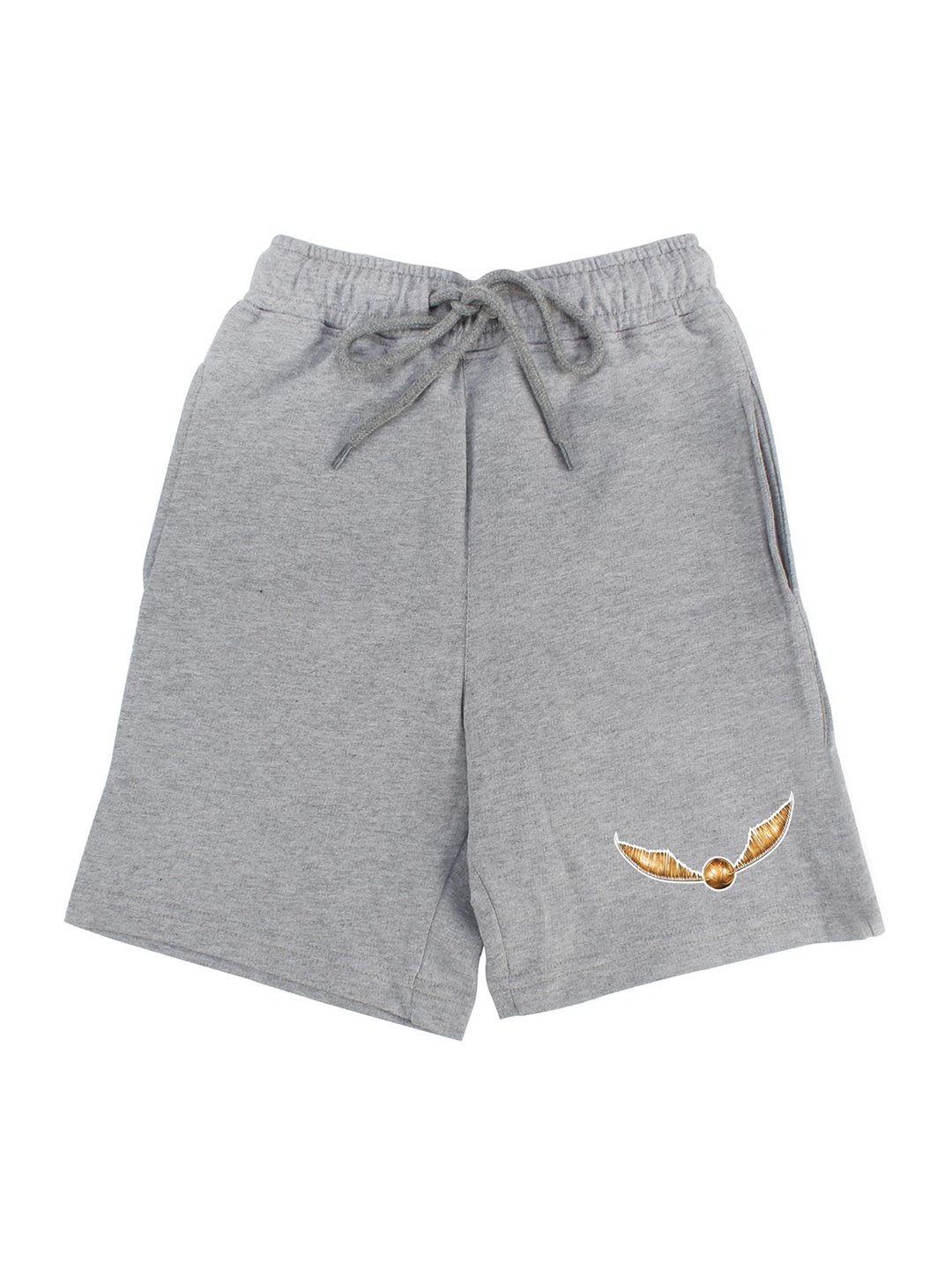 

Harry Potter Boys Grey Solid Regular Fit Regular Shorts
