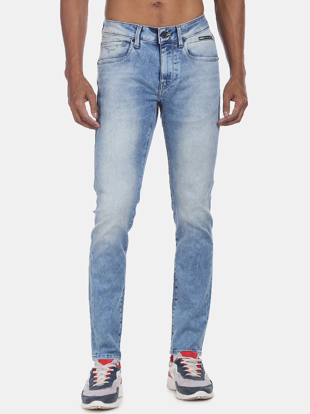 

Flying Machine Men Blue Slim Fit Jeans