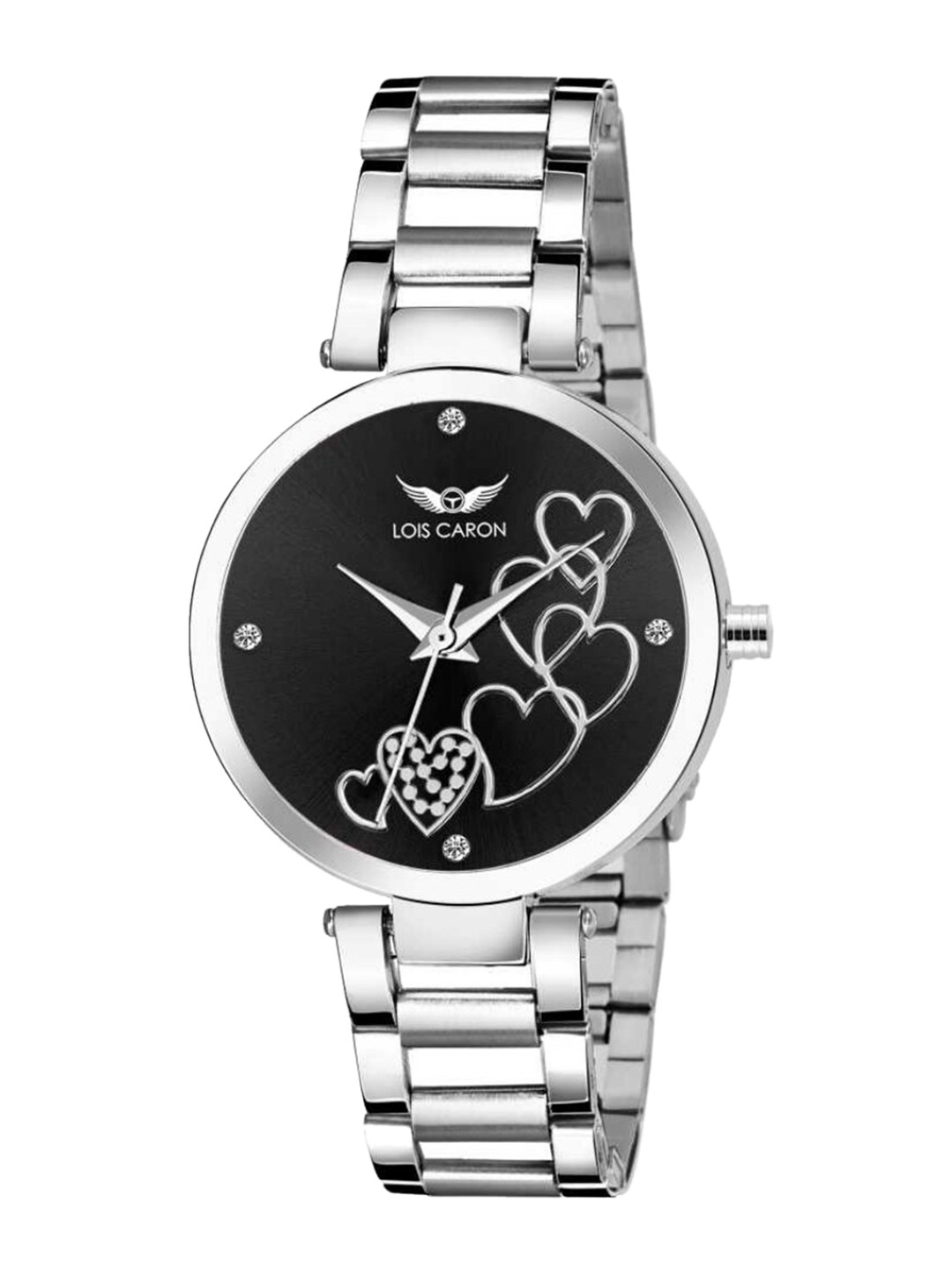 

LOIS CARON Women Black Analogue Watch MLC-4671