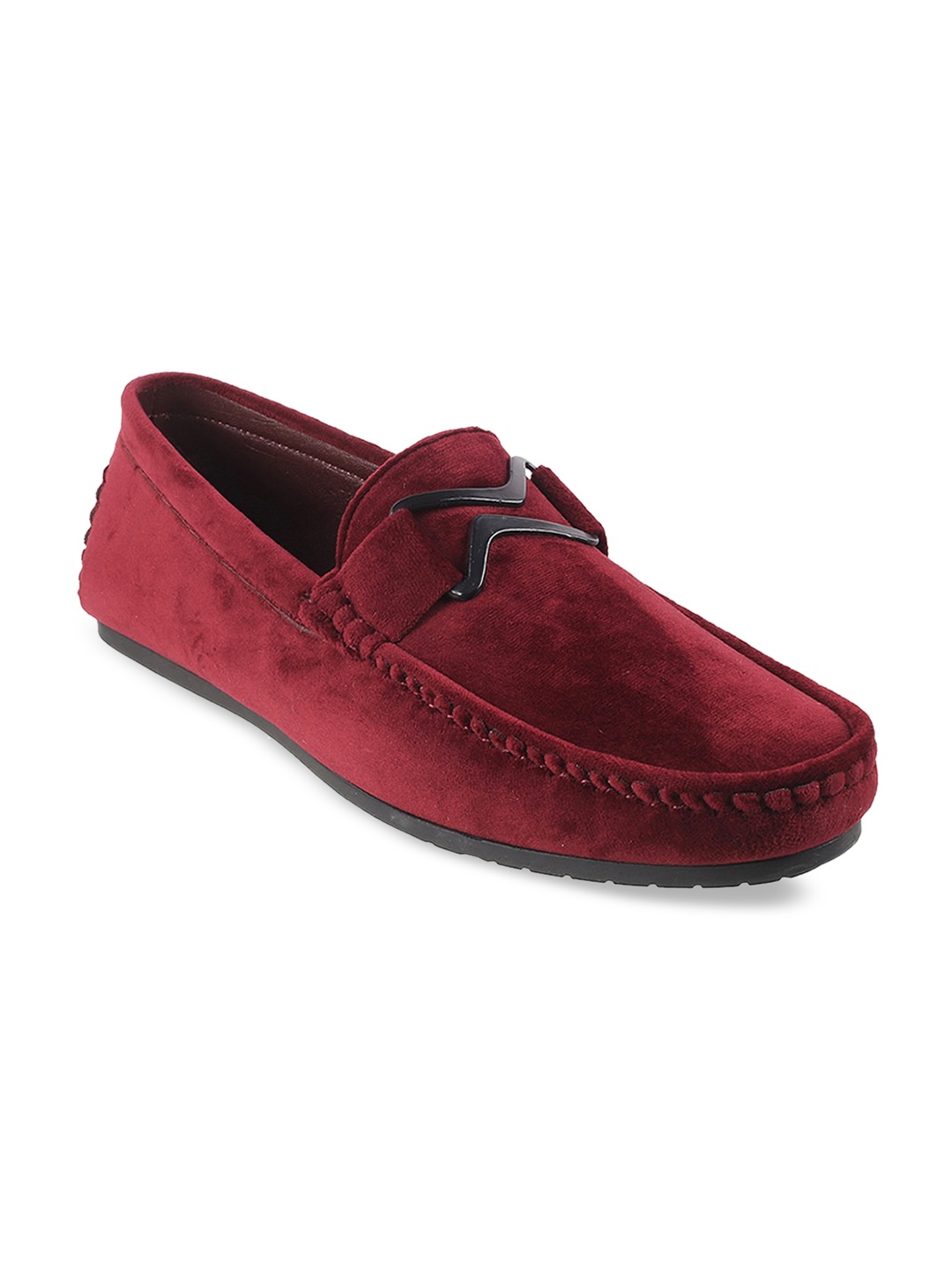 

Metro Men Red Suede Loafers