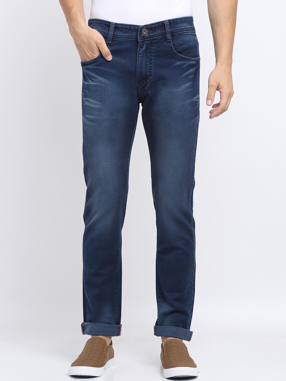 

Rodamo Men Blue Slim Fit Jeans