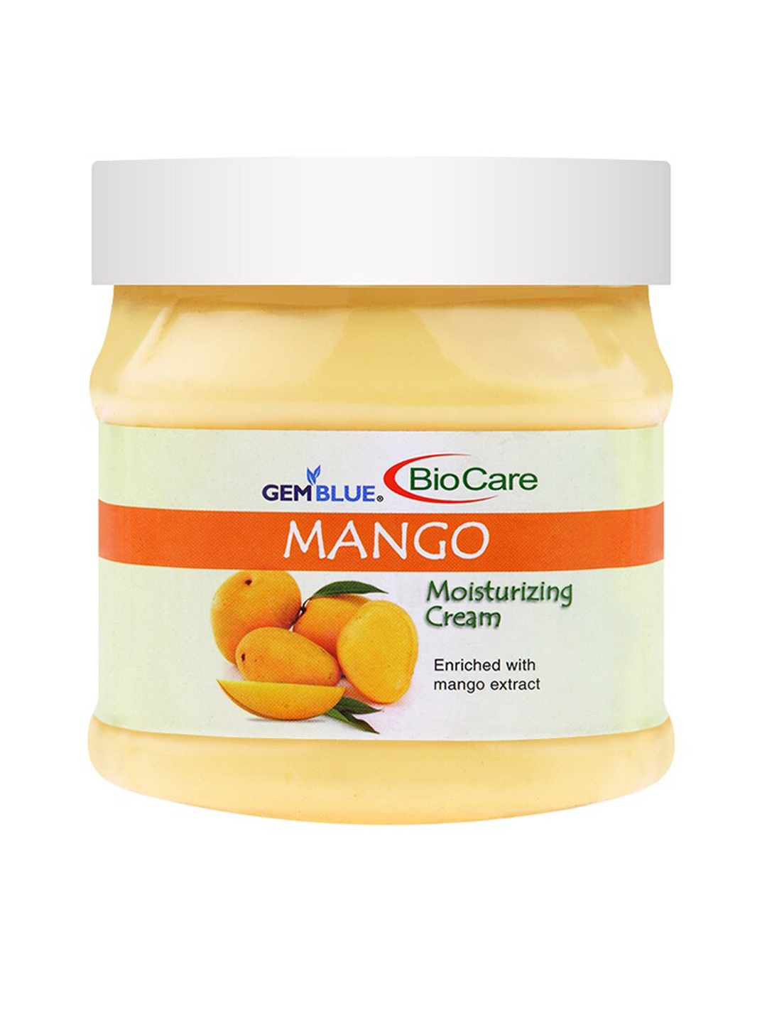 GEMBLUE BioCare Mango Cream - 500 ml, Yellow