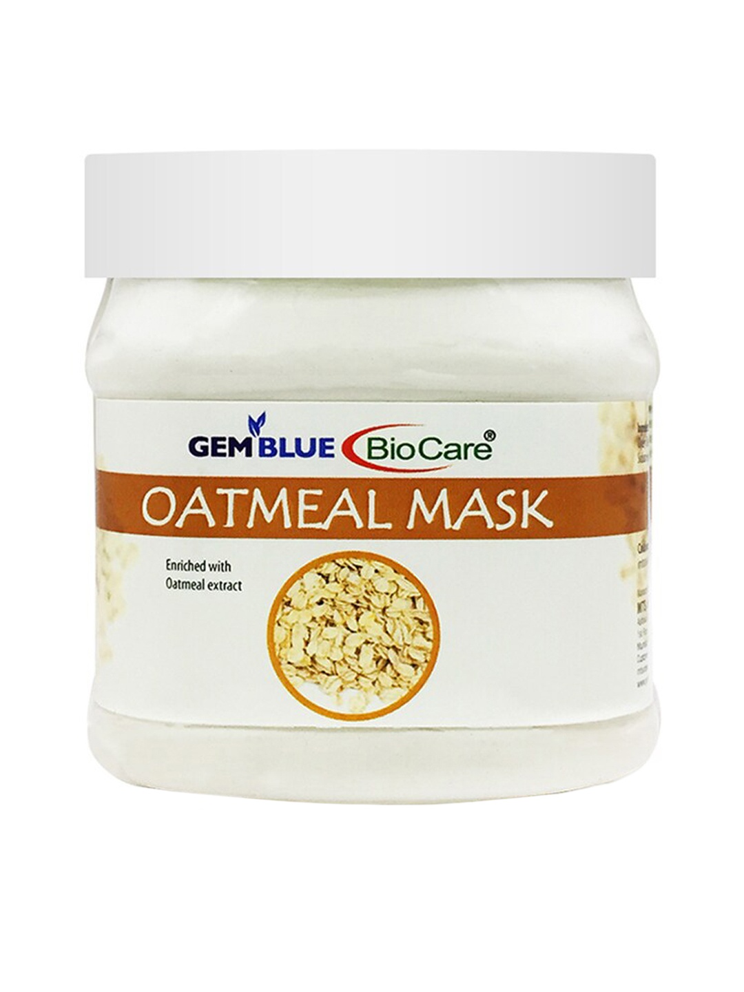 GEMBLUE BioCare Oatmeal Mask - 500 ml, White