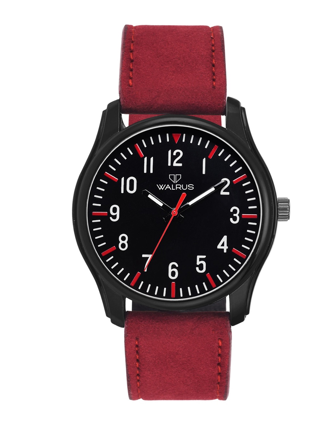 

Walrus Men Black & Red Analogue Watch CULT-IV-021002