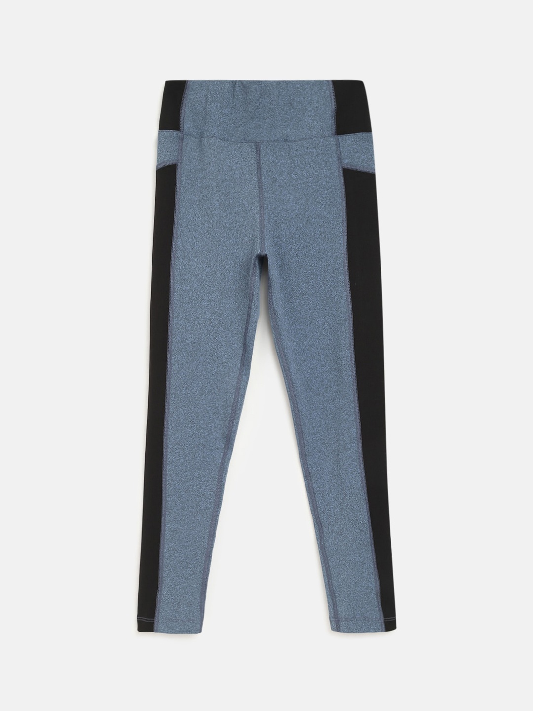 

CHIMPRALA Girls Blue Solid Sports Tights