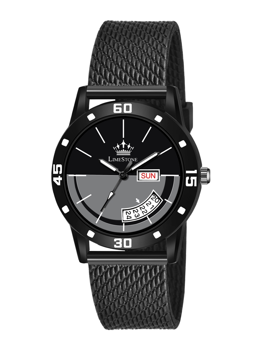 

MONTVITTON Women Black Analogue and Digital Watch