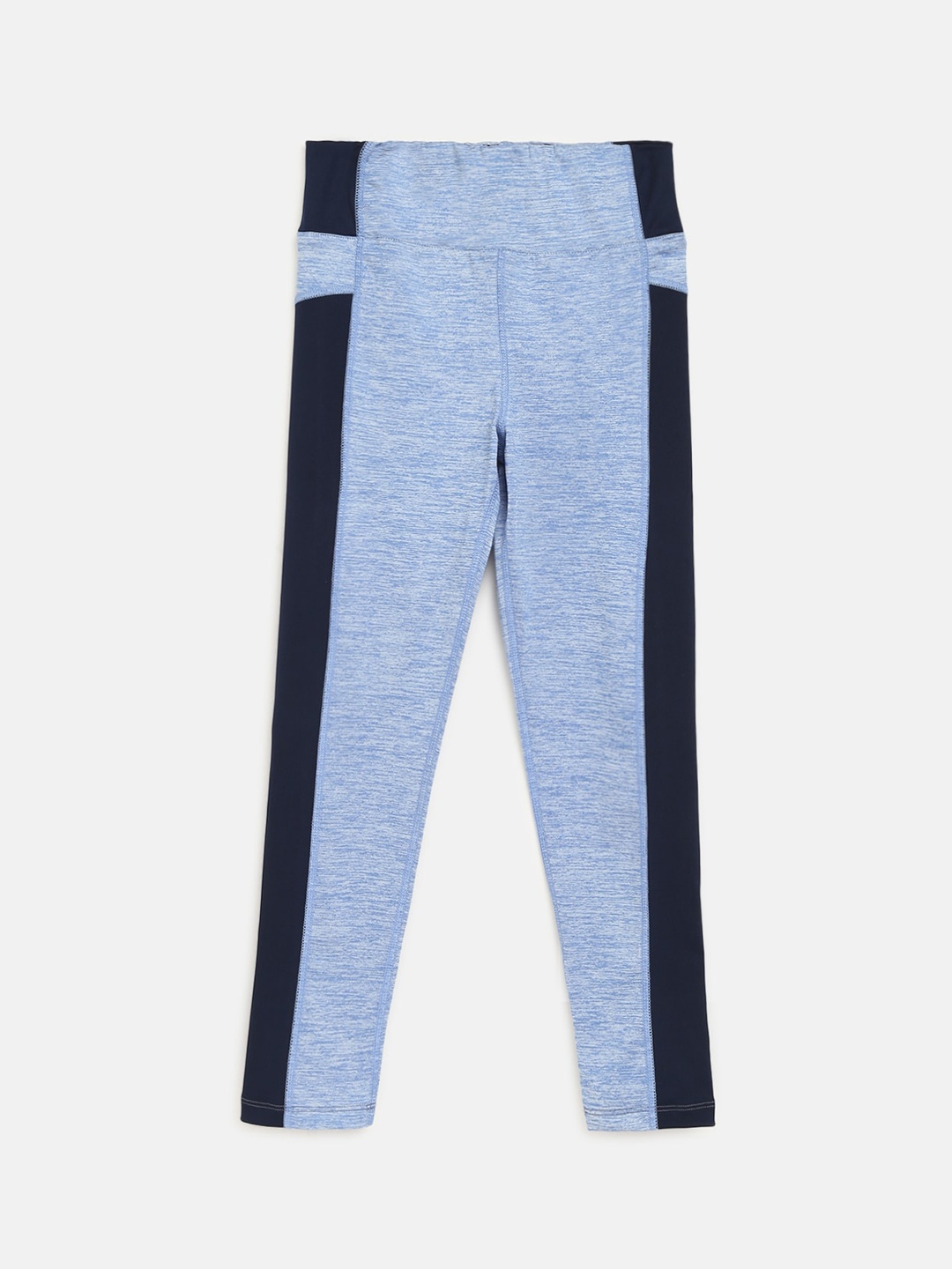 

CHIMPRALA Girls Blue Solid Sports Tights