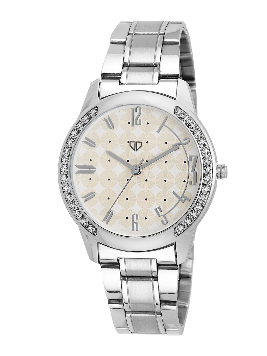 

Walrus Women Silver-Toned & White Analogue Watch WWTW-AGS-II-010707