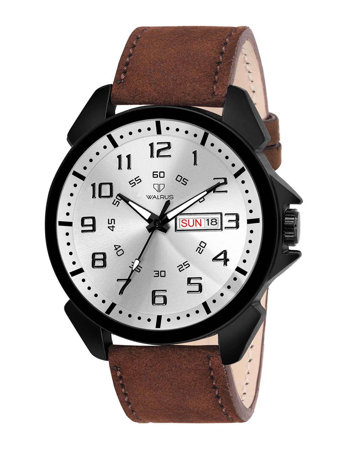 

Walrus Men Silver-Toned Ballard II Analogue Watch WWTM-BLD-II-070902