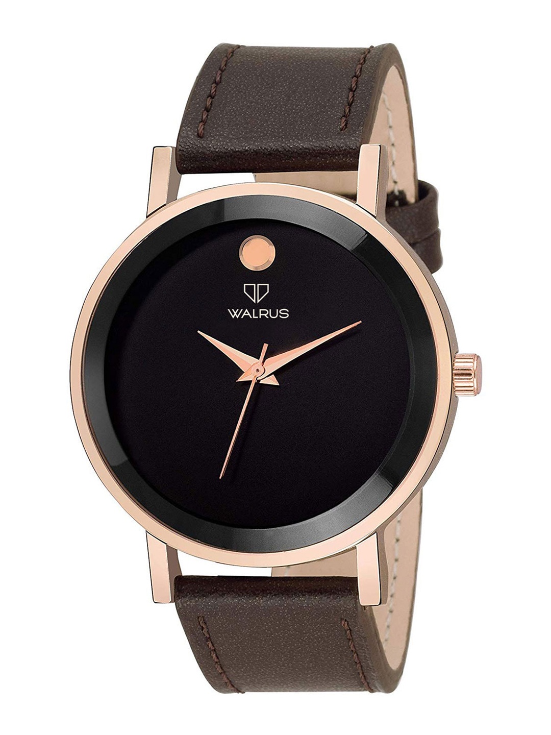 Walrus Men Black Moon Analogue Watch WWTM-020917