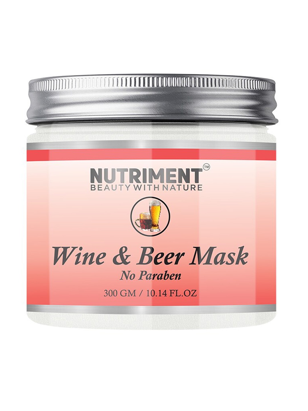 

Nutriment Wine and Beer Mask - 300 g, Transparent