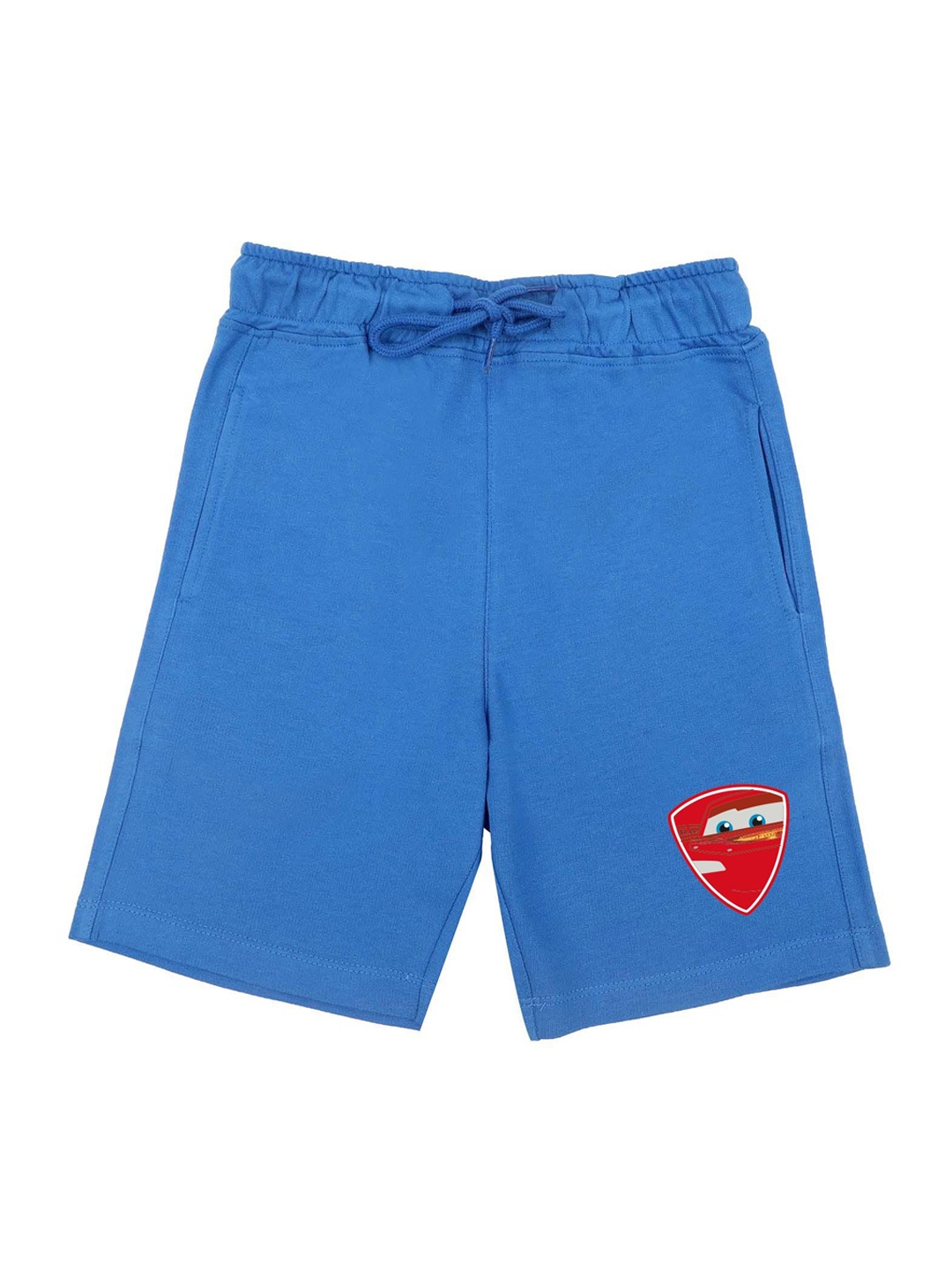 

Disney by Wear Your Mind Boys Blue Solid Regular Fit Regular Shorts