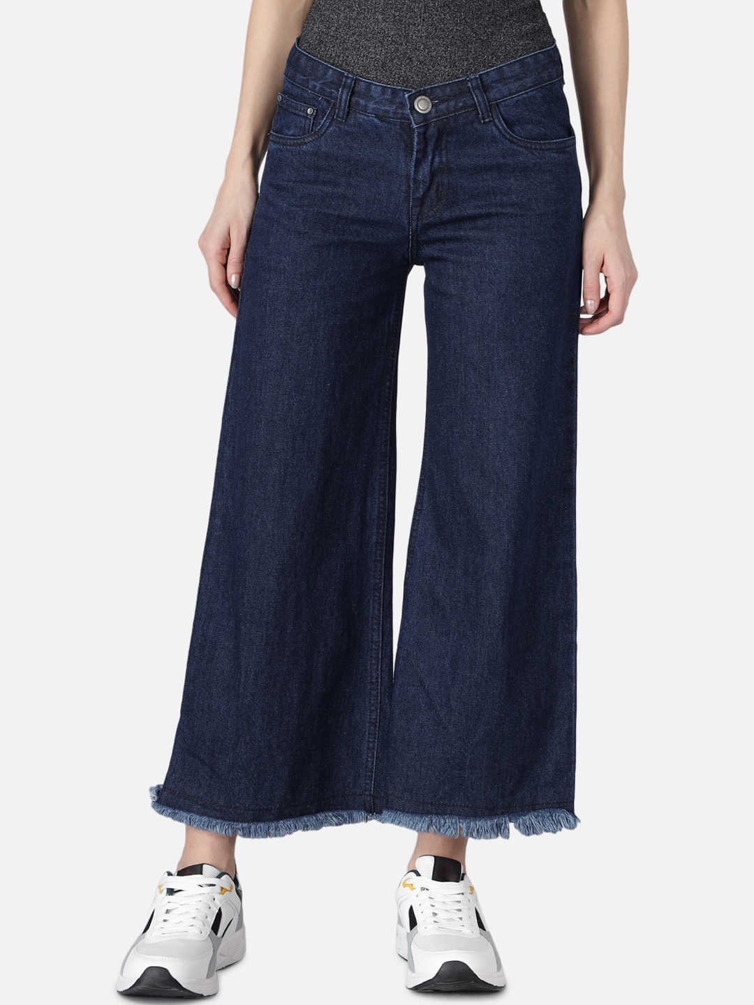 

The Dry State Women Blue Relaxed Fit Mom Jeans