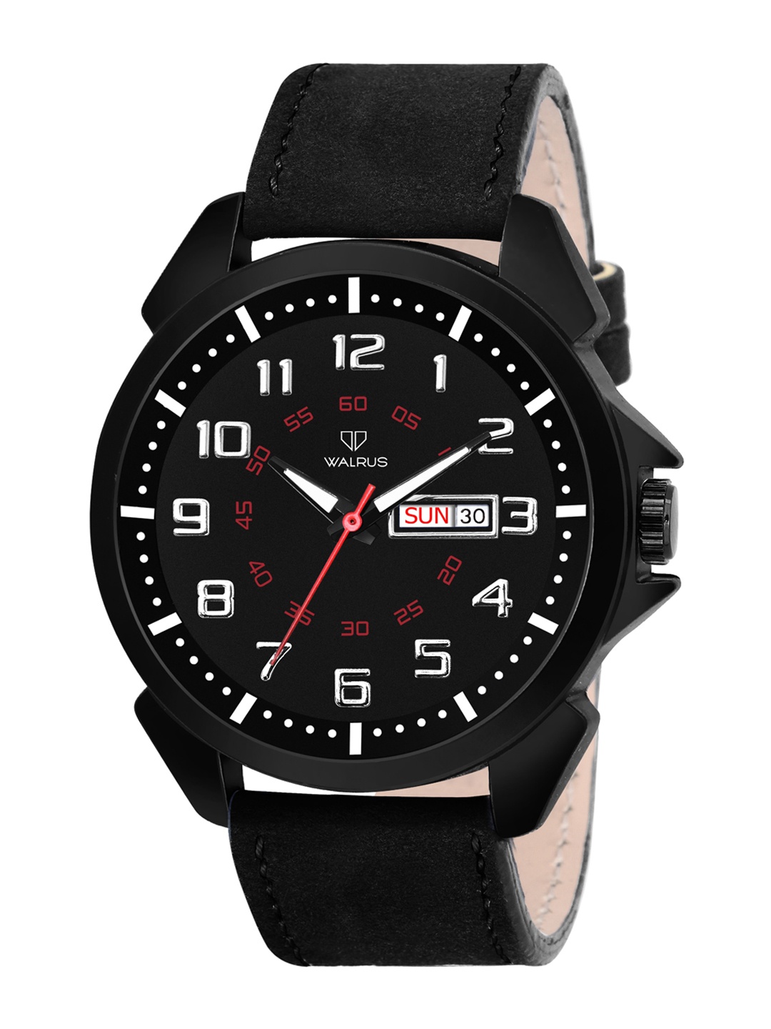 

Walrus Men Black Analogue Watch WWTM-BLD-II-020202