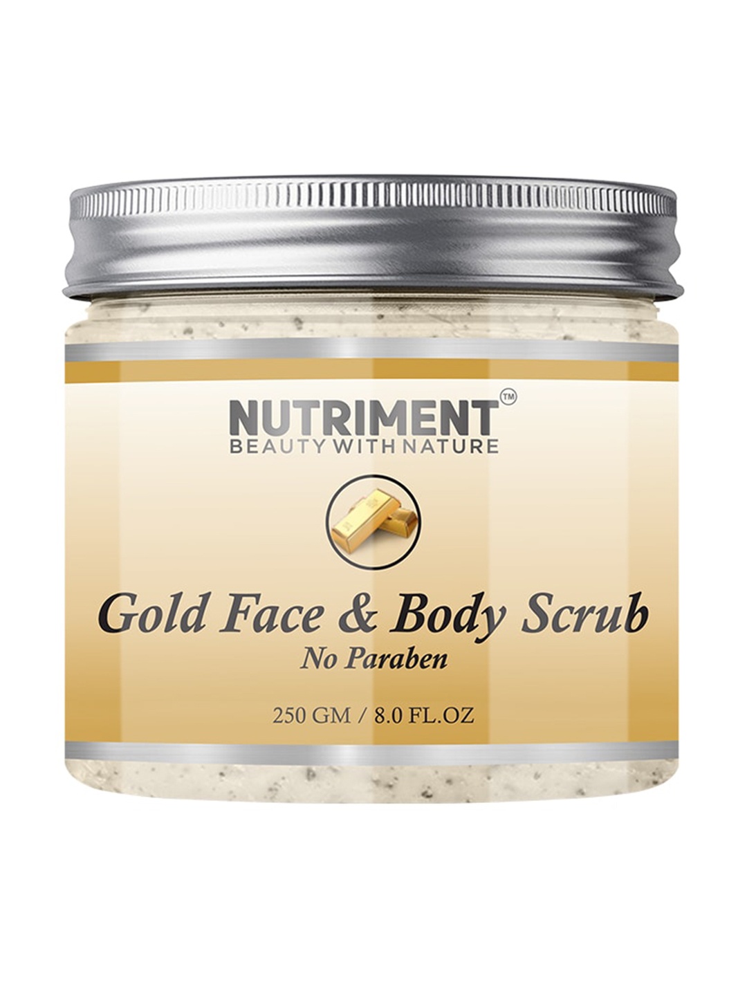 

Nutriment Unisex Gold Scrub 250 gm, Transparent