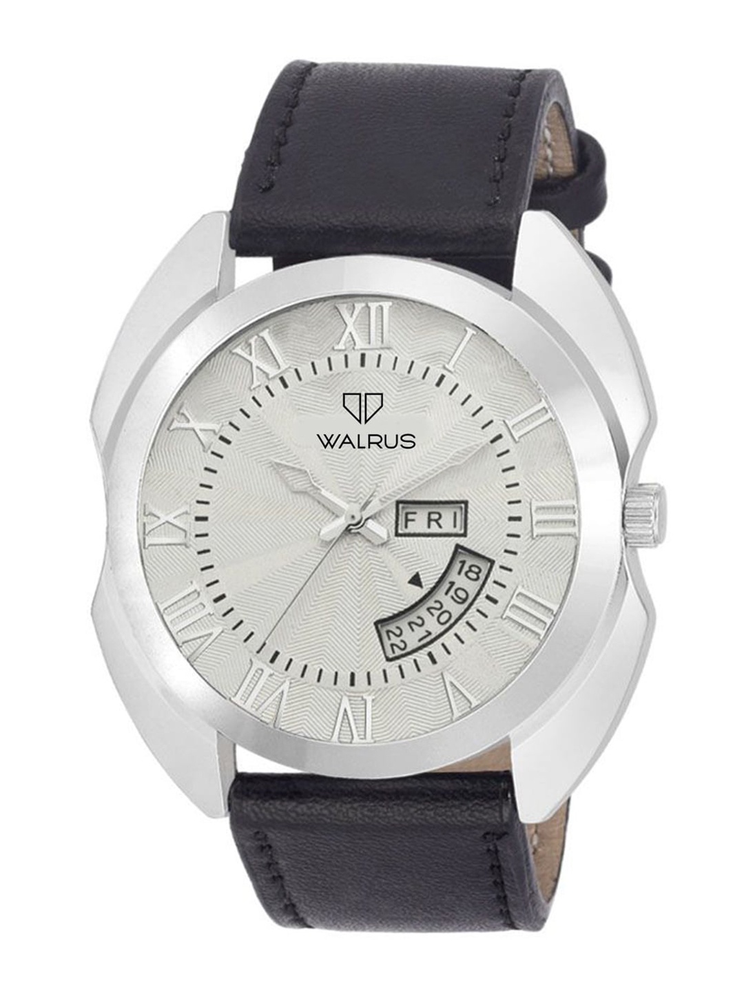

Walrus Men Silver-Toned Invictus VII Analogue Watch WWTM-INVC-VII-010207