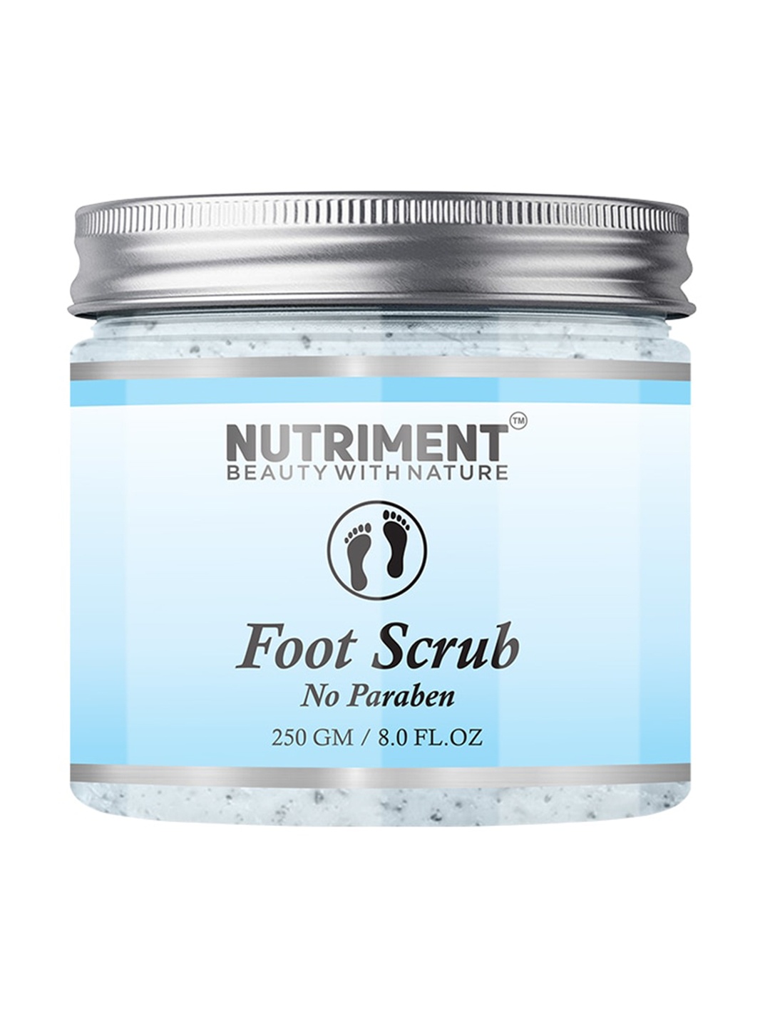 

Nutriment Foot Scrub - 250 g, Transparent