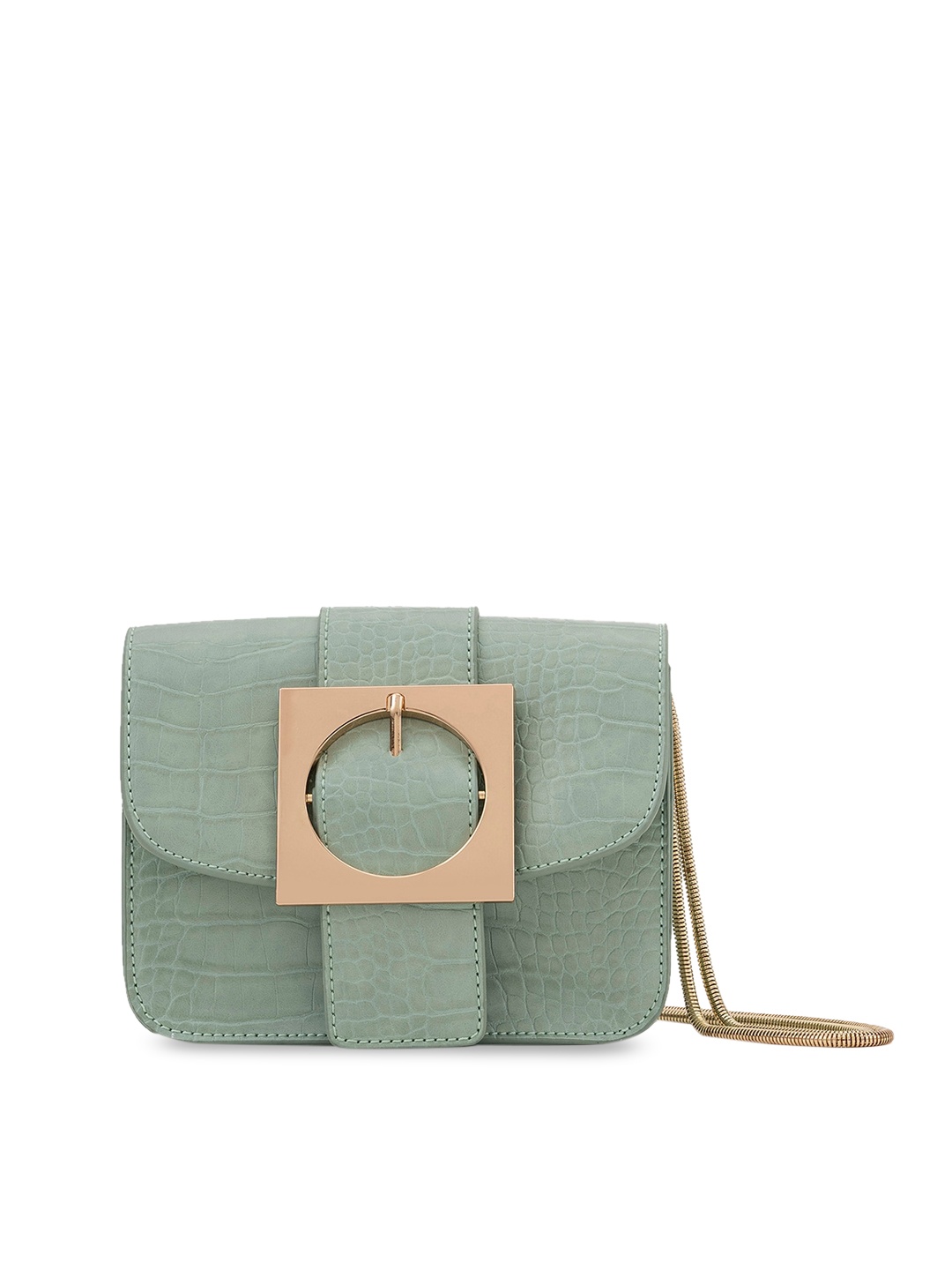 

MIRAGGIO Green Colourblocked Sling Bag