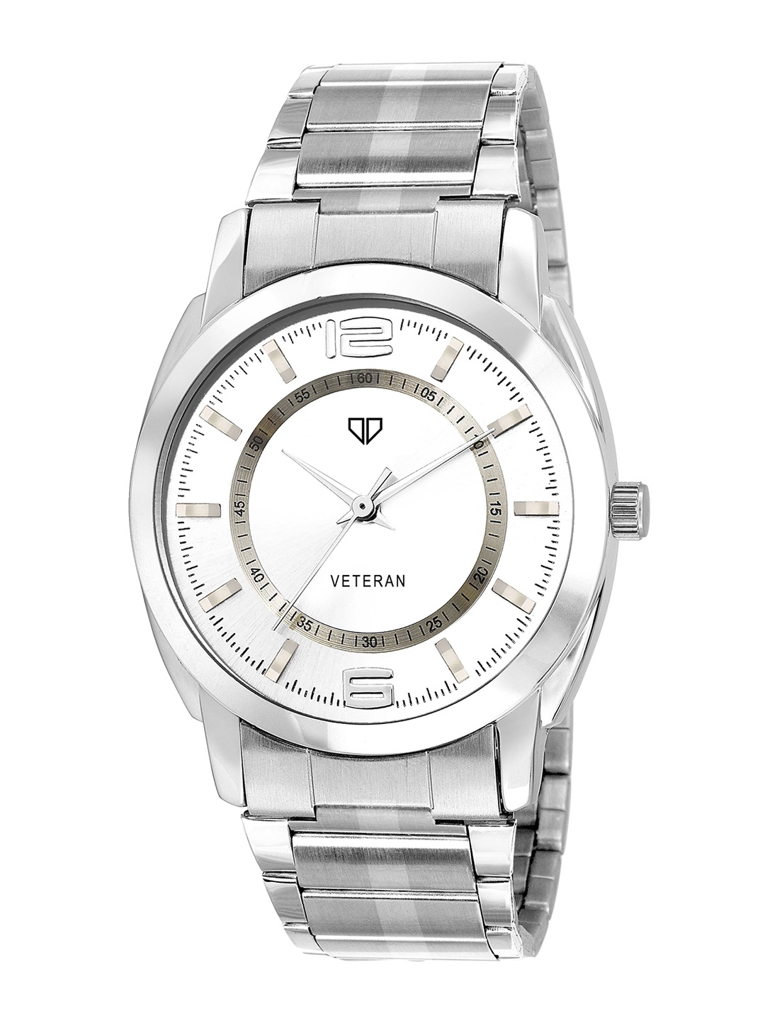 

Walrus Men White dail Metallic Analogue Wrist Watch