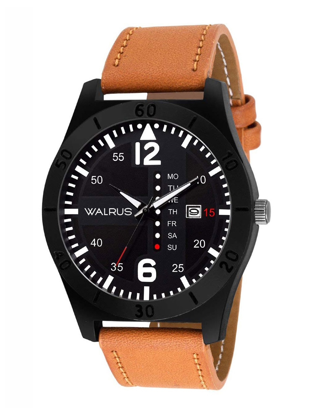 

Walrus Men Black Analogue Watch WWTM-CMTR-020902