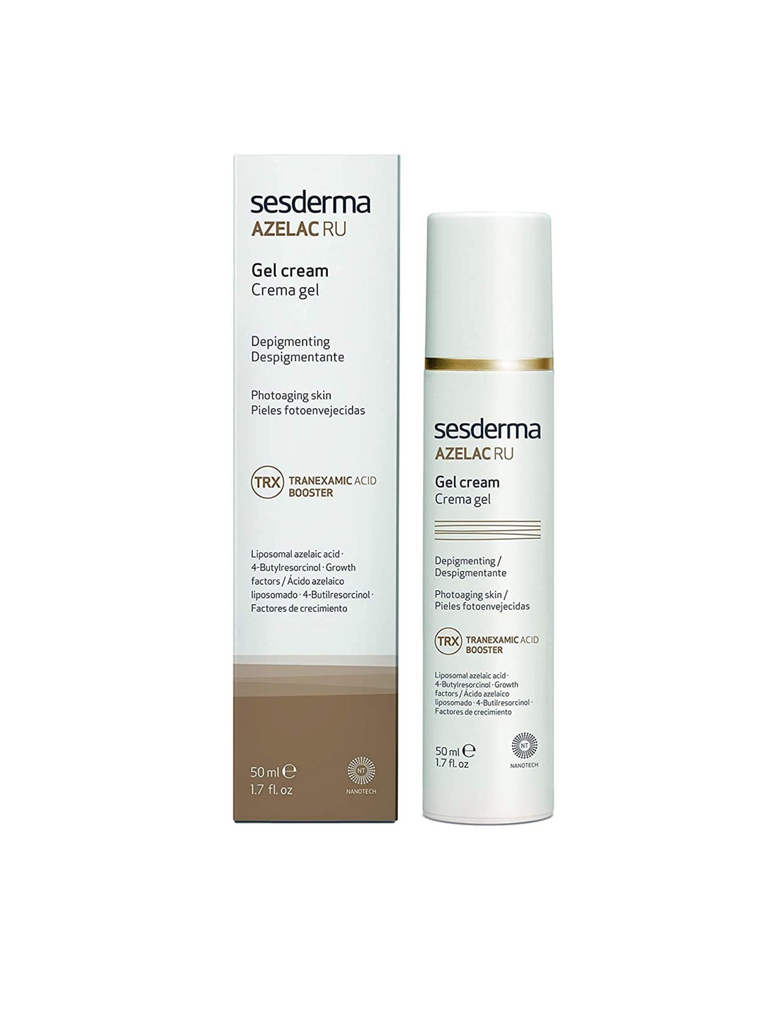

Sesderma Unisex Azelac Ru Cream Gel 50 ml, Transparent