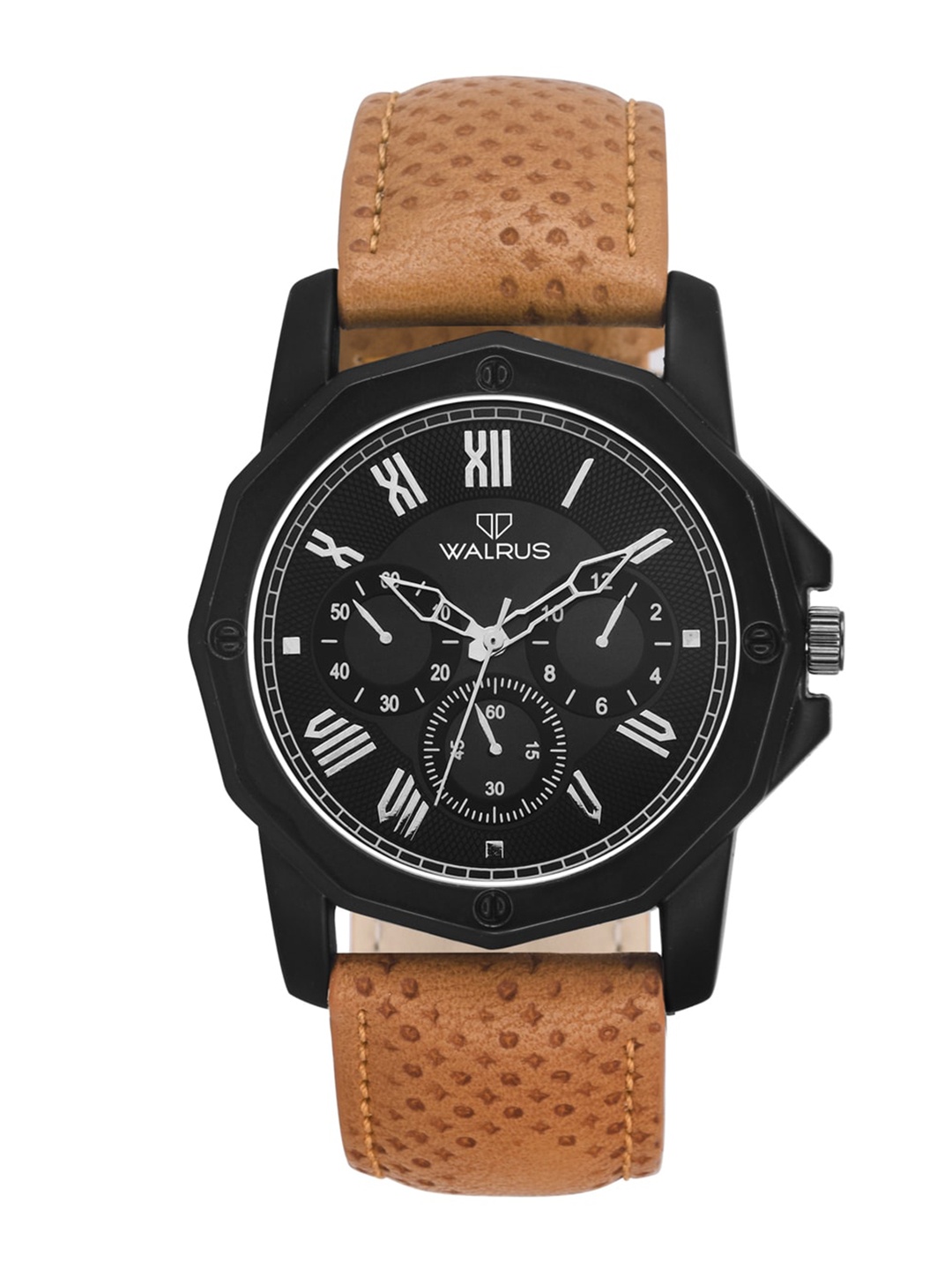

Walrus Men Black Analogue Watch