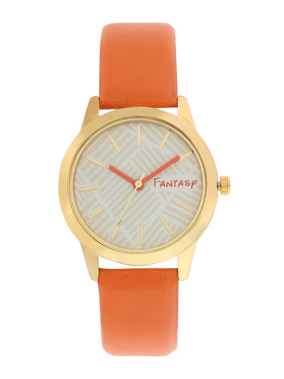 

Fantasy World Unisex Kids White Analogue Watch FW-009-GD-OR