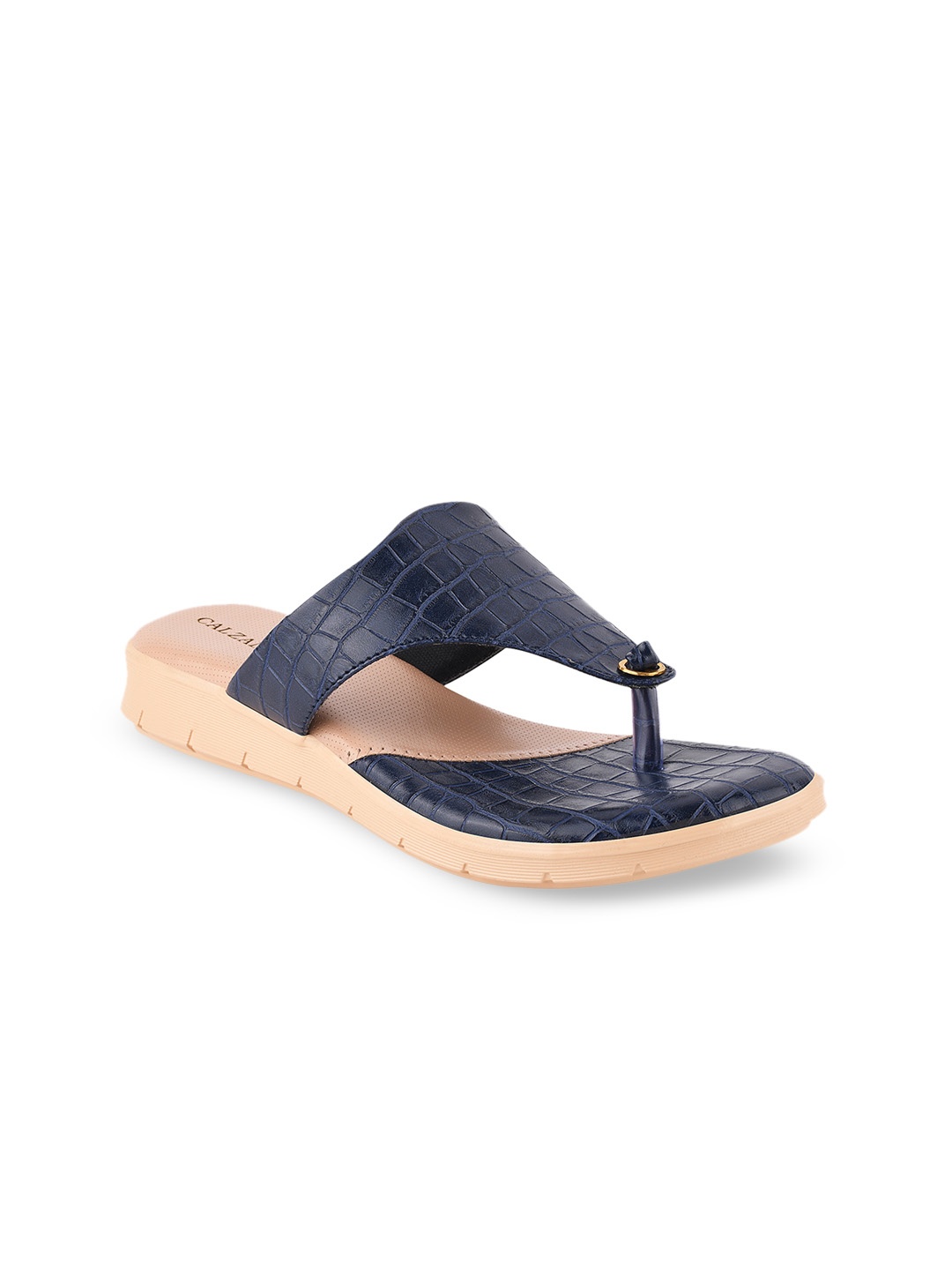 

CALZADO Women Blue Embellished Sandals