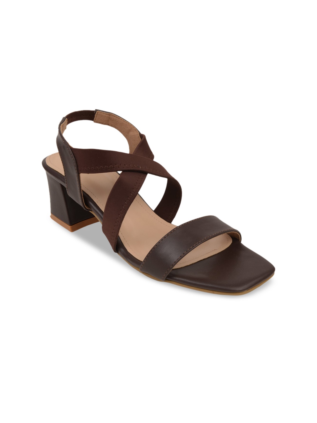 

Rocia Women Brown Solid Block Heels